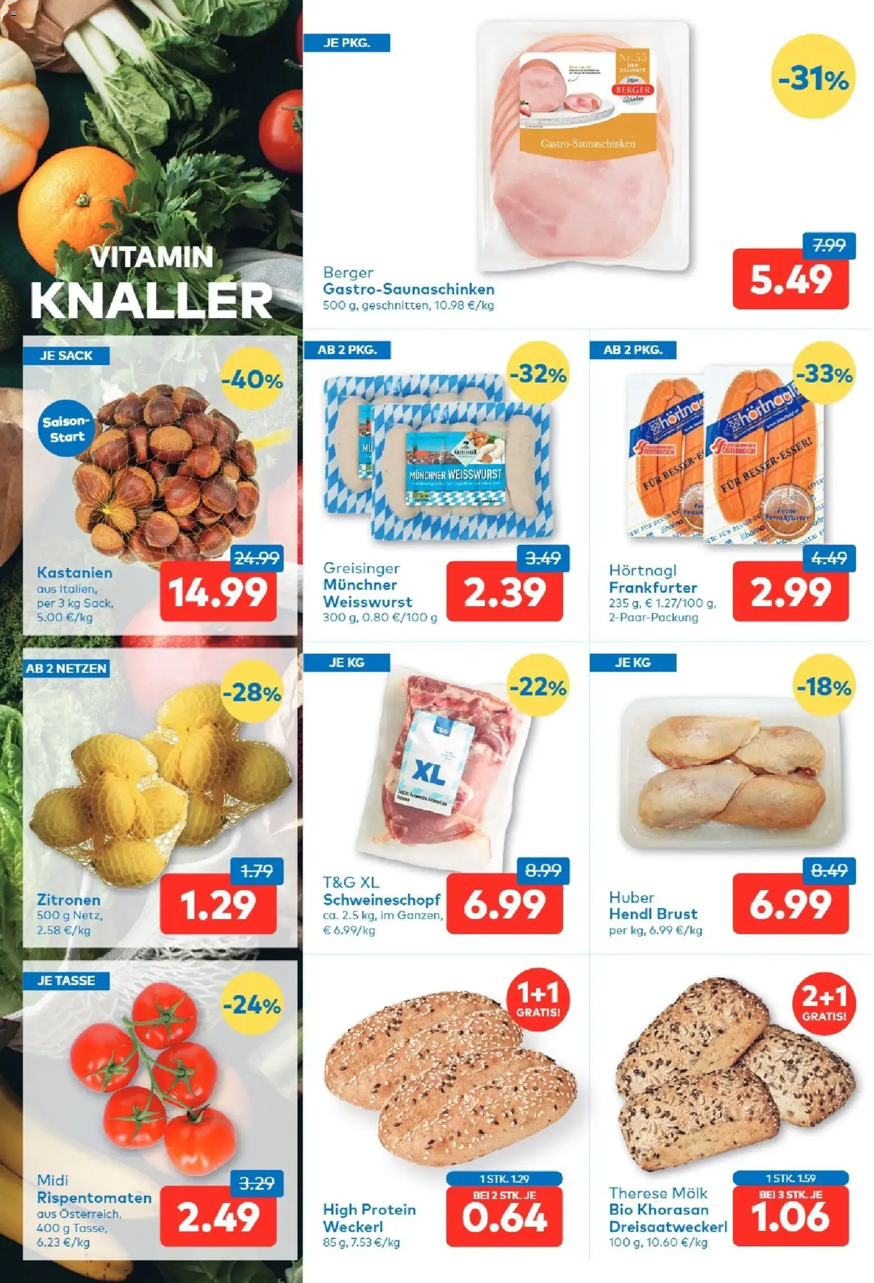 T&G Flugblatt - Gültiger Prospekt ab 24.09.2026, Seite 2 von insgesamt 10