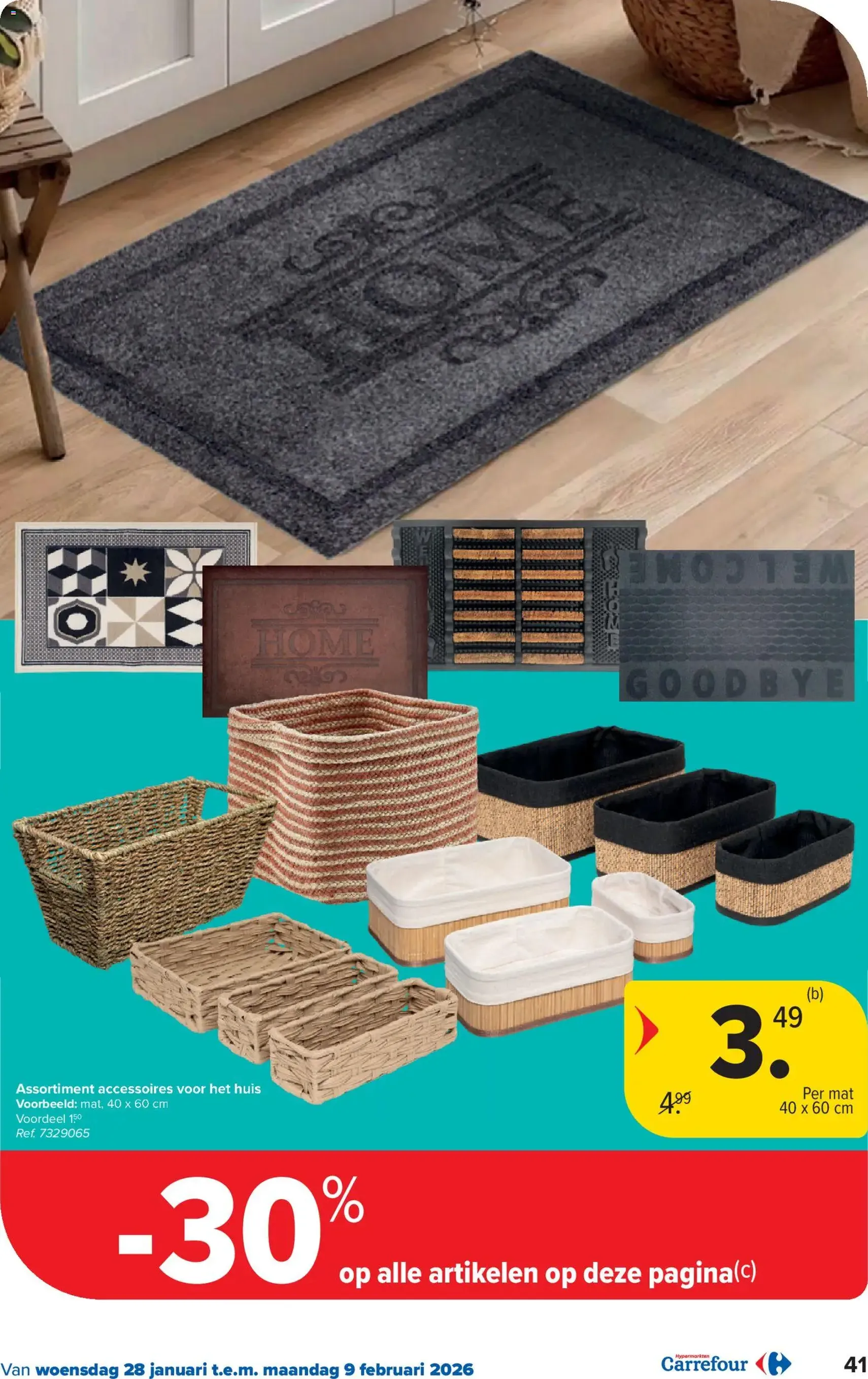 Carrefour folder week 5 - geldige folder vanaf 28/01/2026 pagina 41 van 63