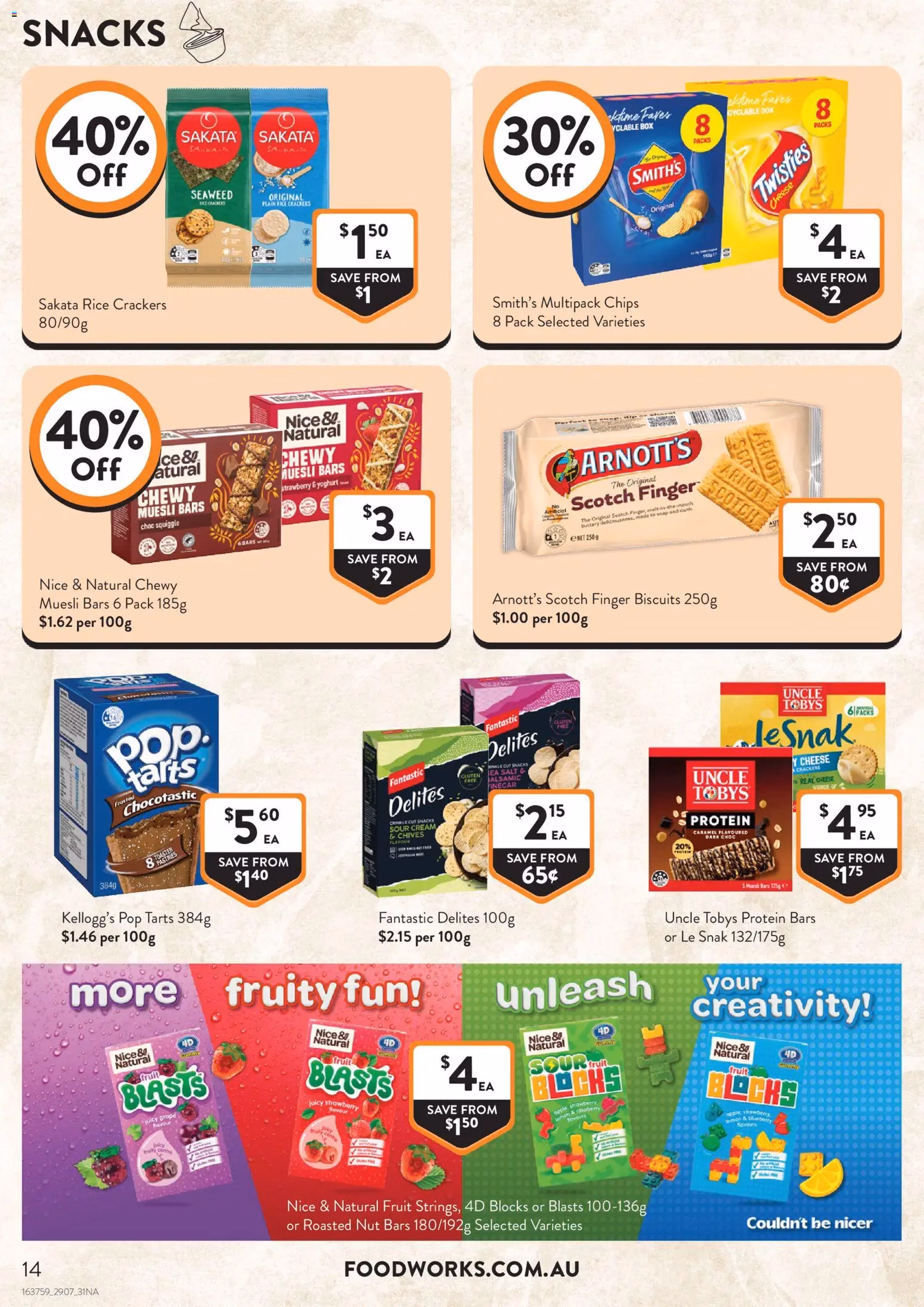 Foodworks catalogue - valid flyer from 29/07/2026, page 14 of 31