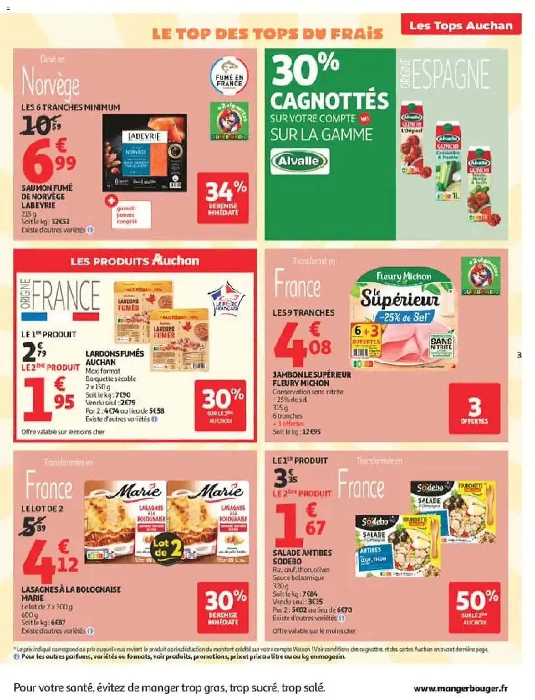Auchan catalogue - brochure valable à partir du 01/09/2026, page 3 sur 72