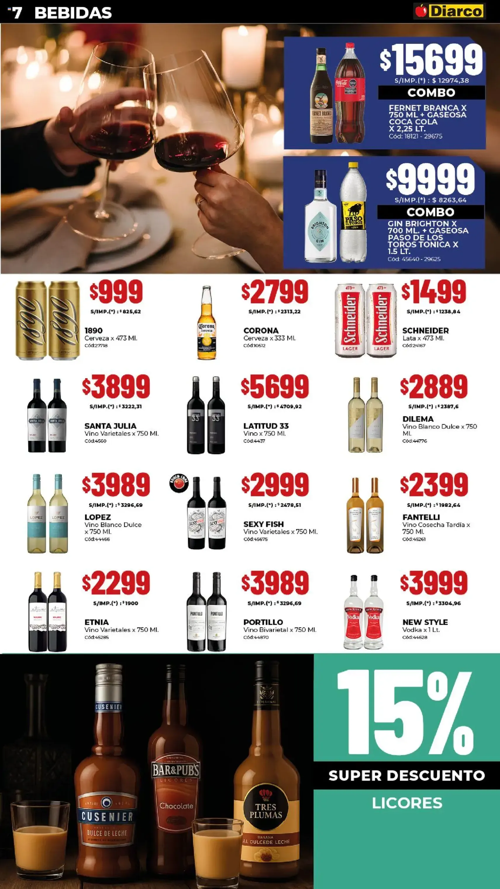 Diarco - Ofertas Sur - folleto válido desde 20/10/2025 página 7 de 22 Diarco - Ofertas Sur - folleto válido desde 20/10/2025 página 7 de 22