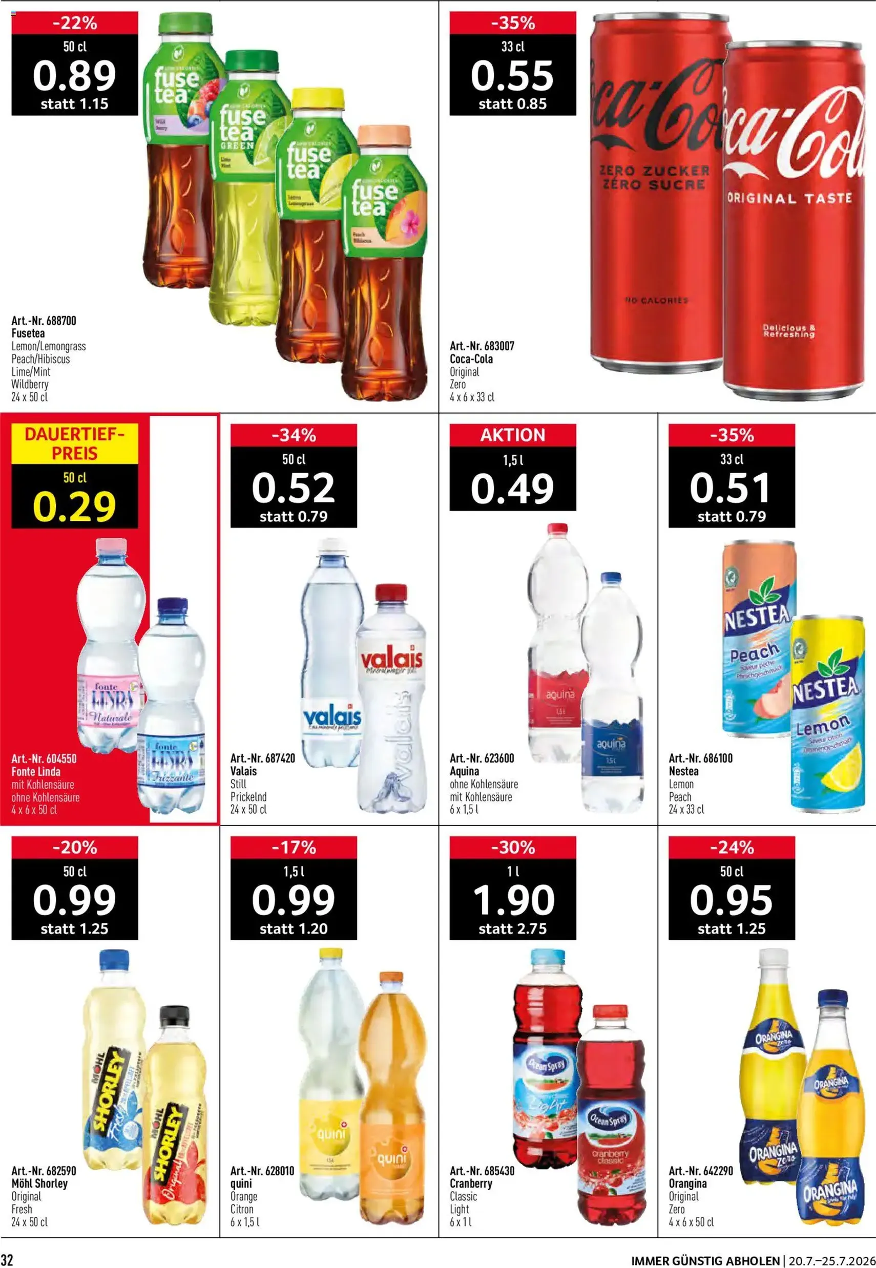 Prodega aktionen - Gültiger Prospekt ab 20.07.2026, Seite 32 von insgesamt 40