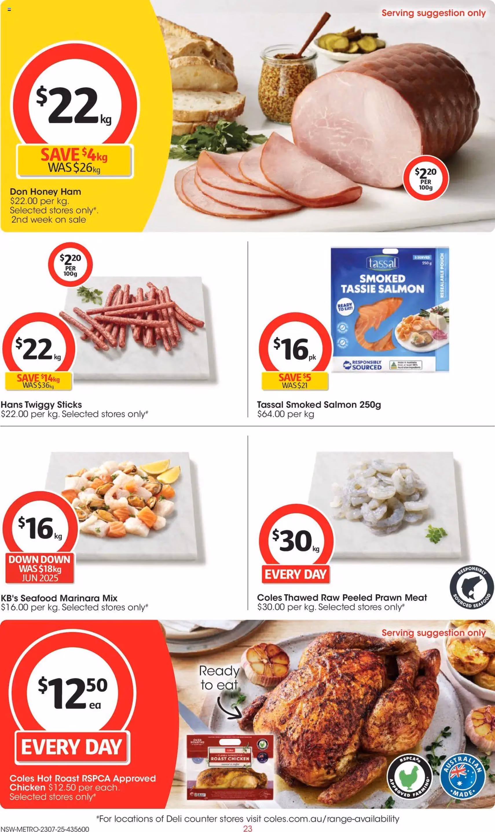 Coles Catalogue NSW - valid flyer from 23/07/2025, page 23 of 47 Coles Catalogue NSW - valid flyer from 23/07/2025, page 23 of 47
