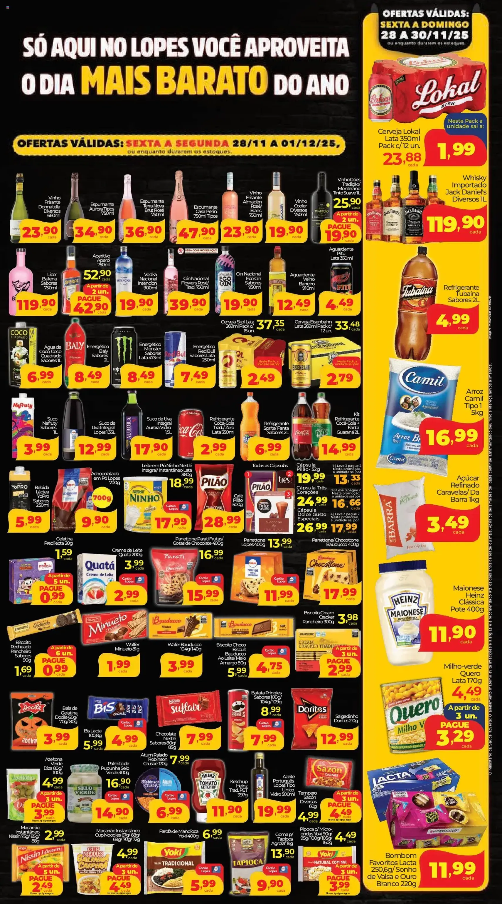 Lopes Supermercados Black Friday - folheto válido a partir de 28/11/2025 página 3 de 4
