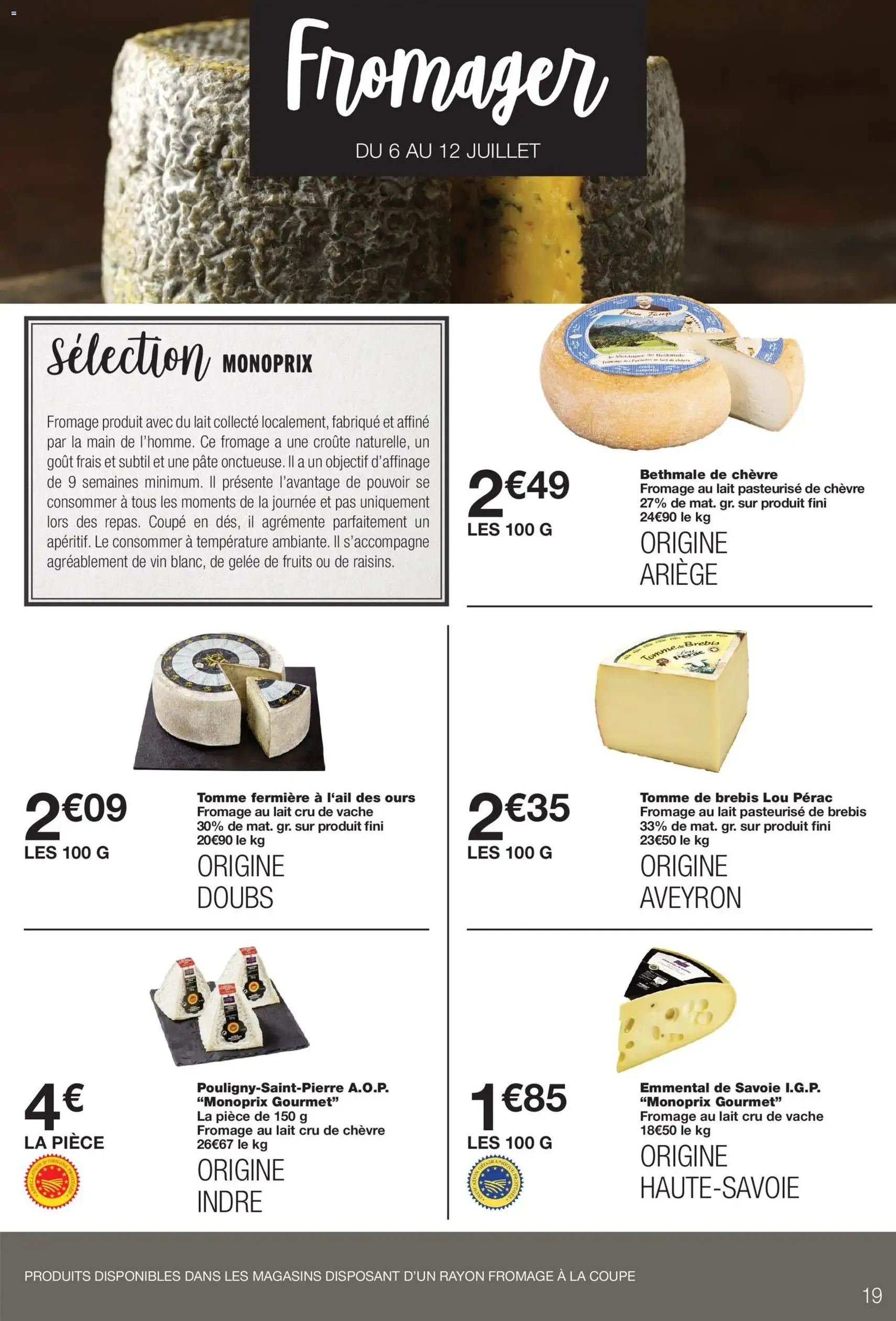 Monoprix catalogue - brochure valable à partir du 30/06/2026, page 19 sur 58