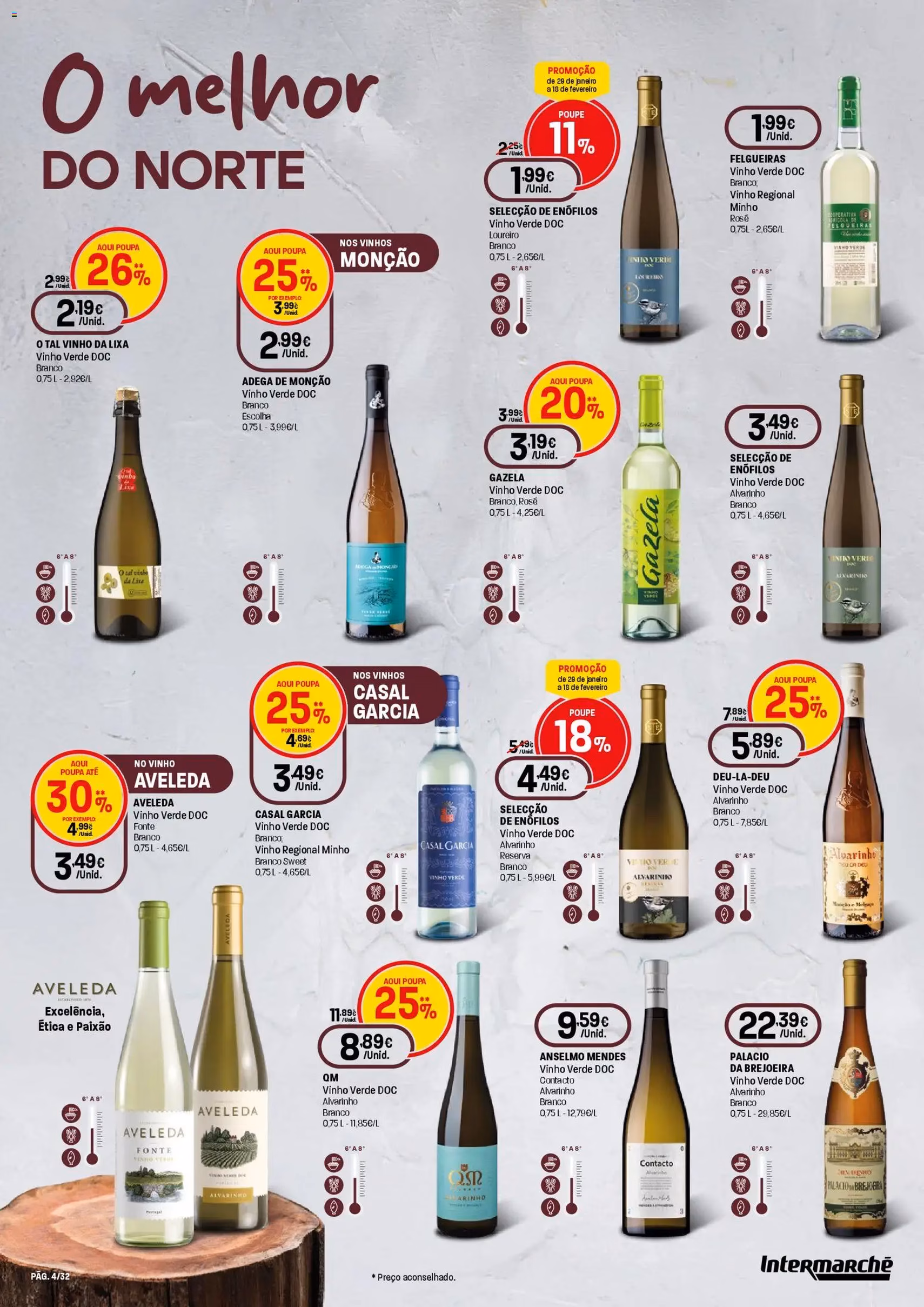 Intermarché - Queijos, Vinhos e Enchidos Super - folheto válido a partir de 29/01/2026 página 4 de 32