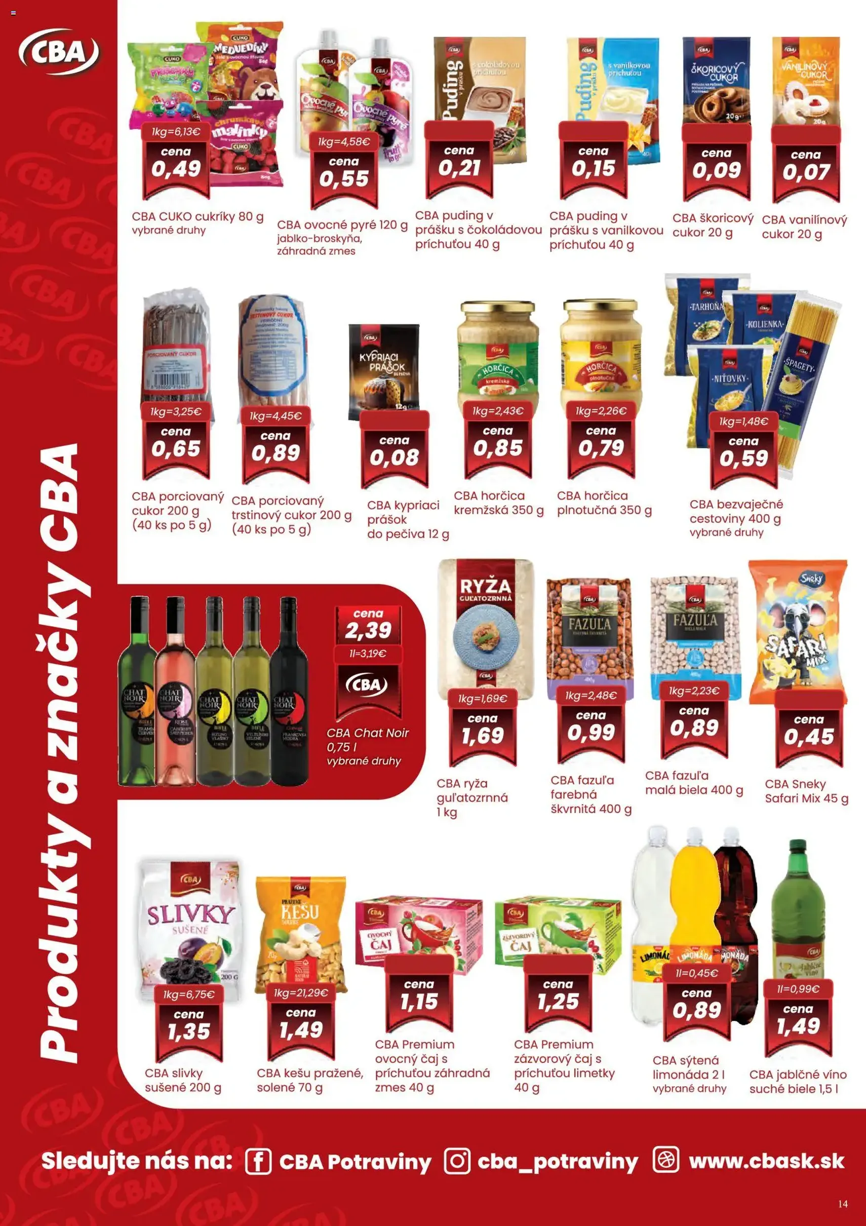 CBA Komfos Leták - platný leták od 06.11.2025 strana 14 z 24