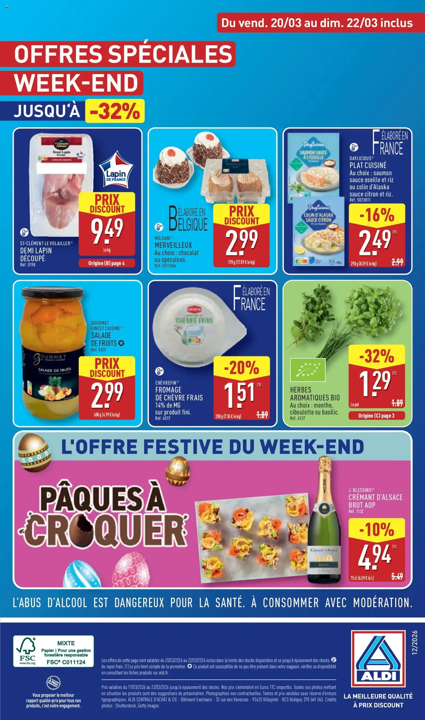 Aldi - Catalogue de la semaine 12 - brochure valable à partir du 17/03/2026, page 40 sur 41