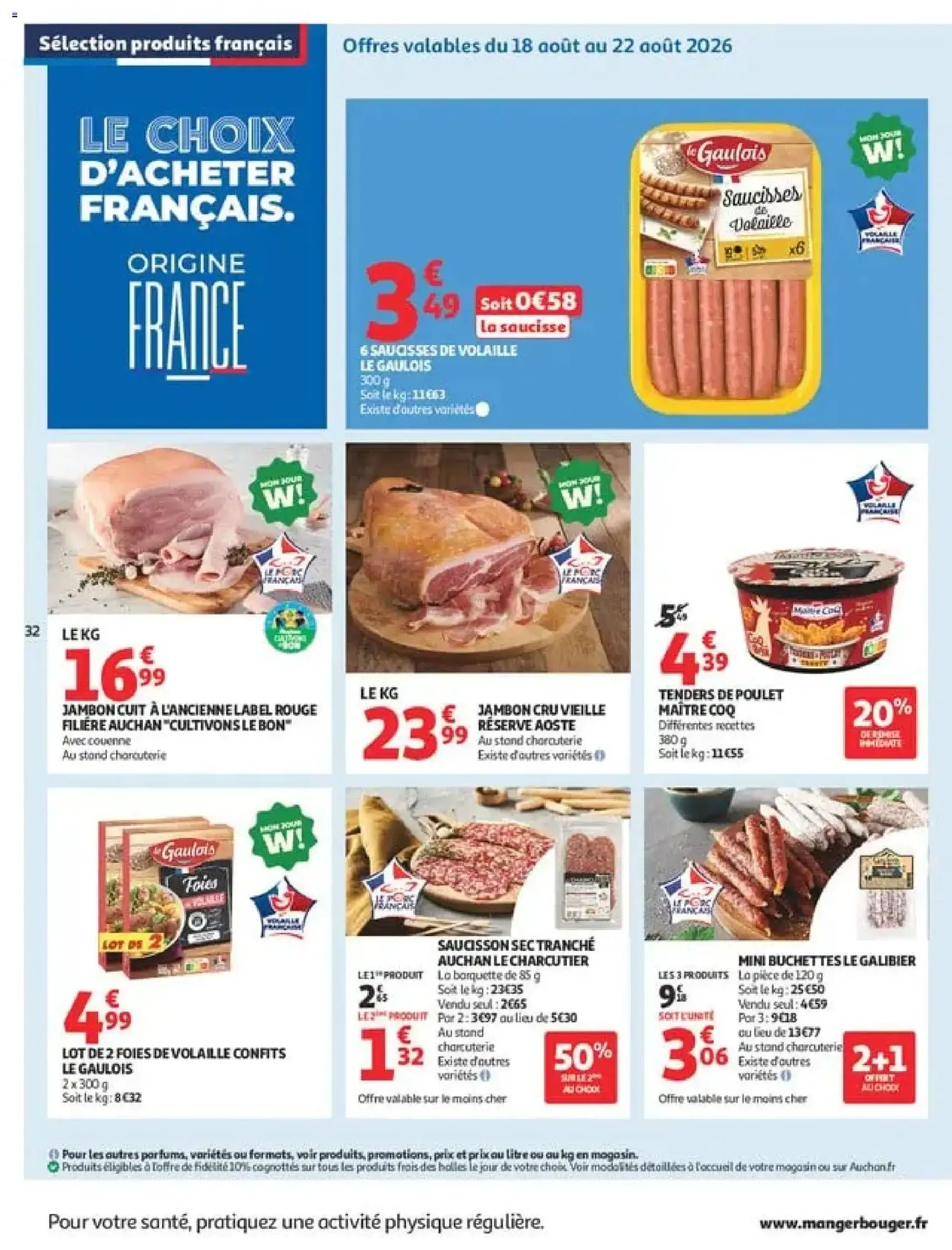 Auchan catalogue - brochure valable à partir du 18/08/2026, page 32 sur 51