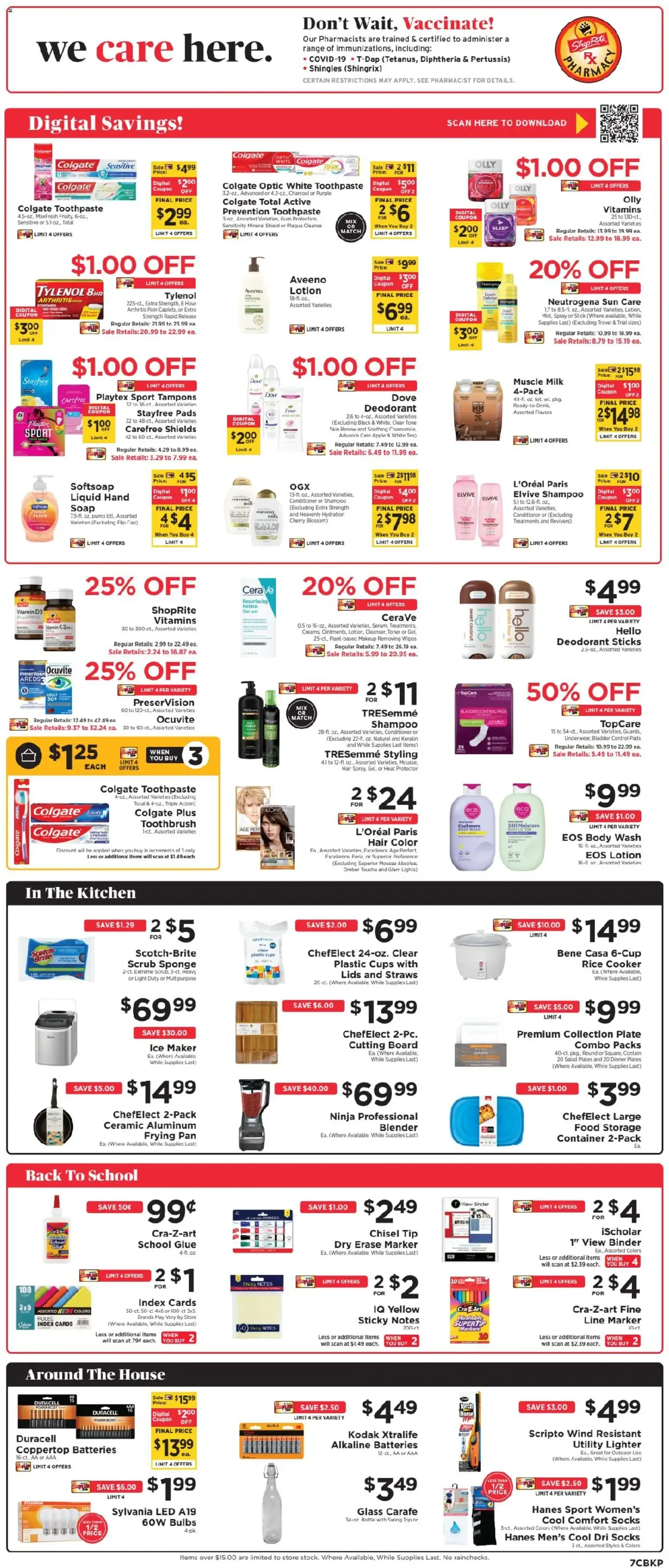 ShopRite Weekly Ad - valid flyer from 07/19/2026, page 8 of 10