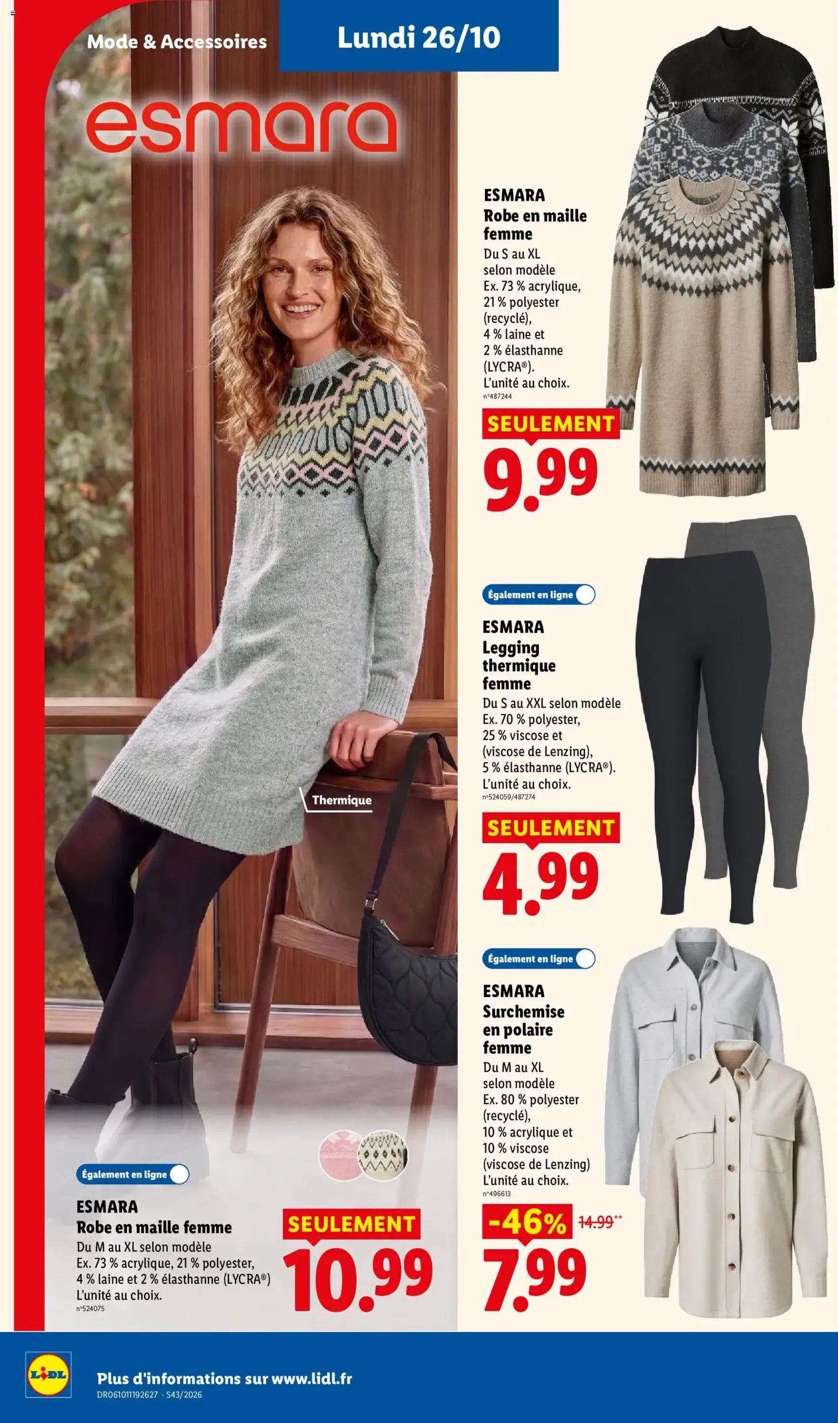 LIDL catalogue - brochure valable à partir du 22/10/2026, page 62 sur 66