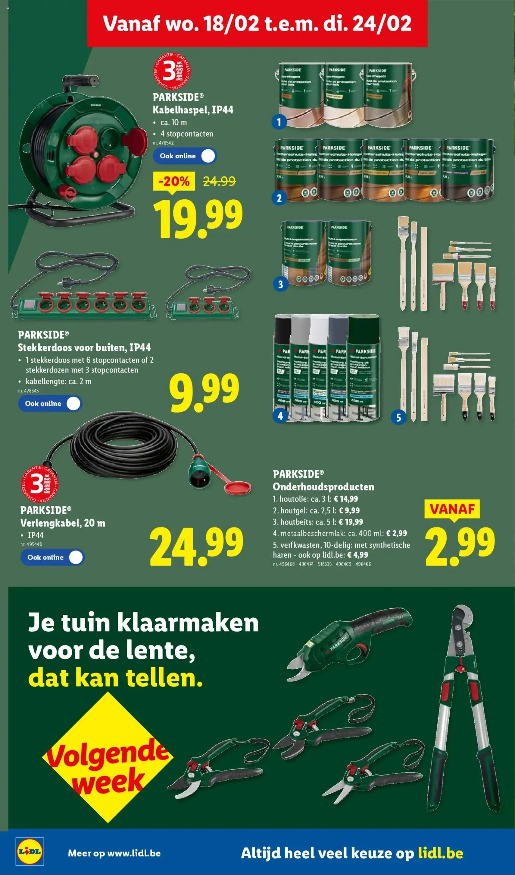 Lidl Folder week 8 - geldige folder vanaf 18/02/2026 pagina 24 van 38