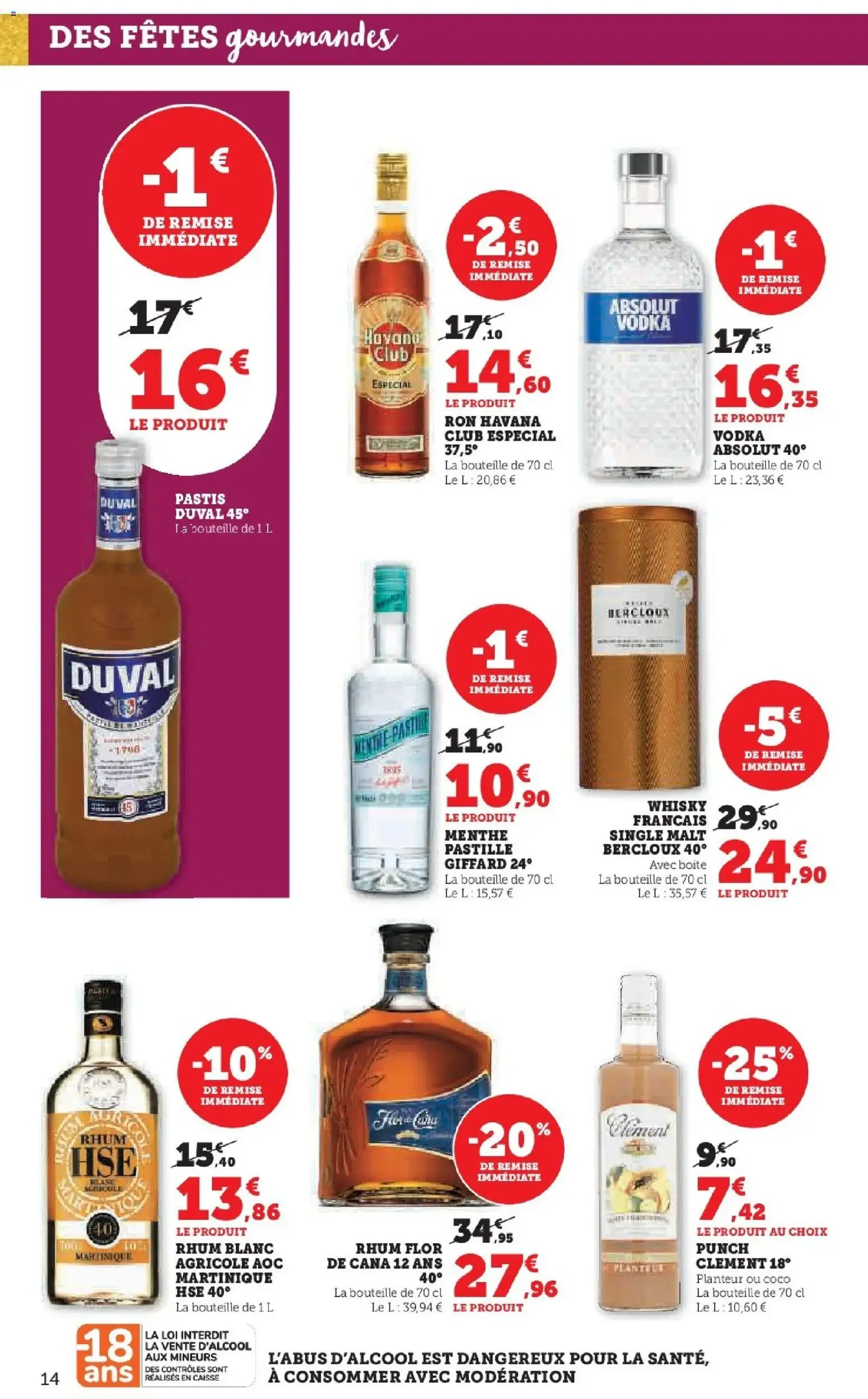Super U - Les prix bas de la semaine - brochure valable à partir du 02/12/2025, page 14 sur 40