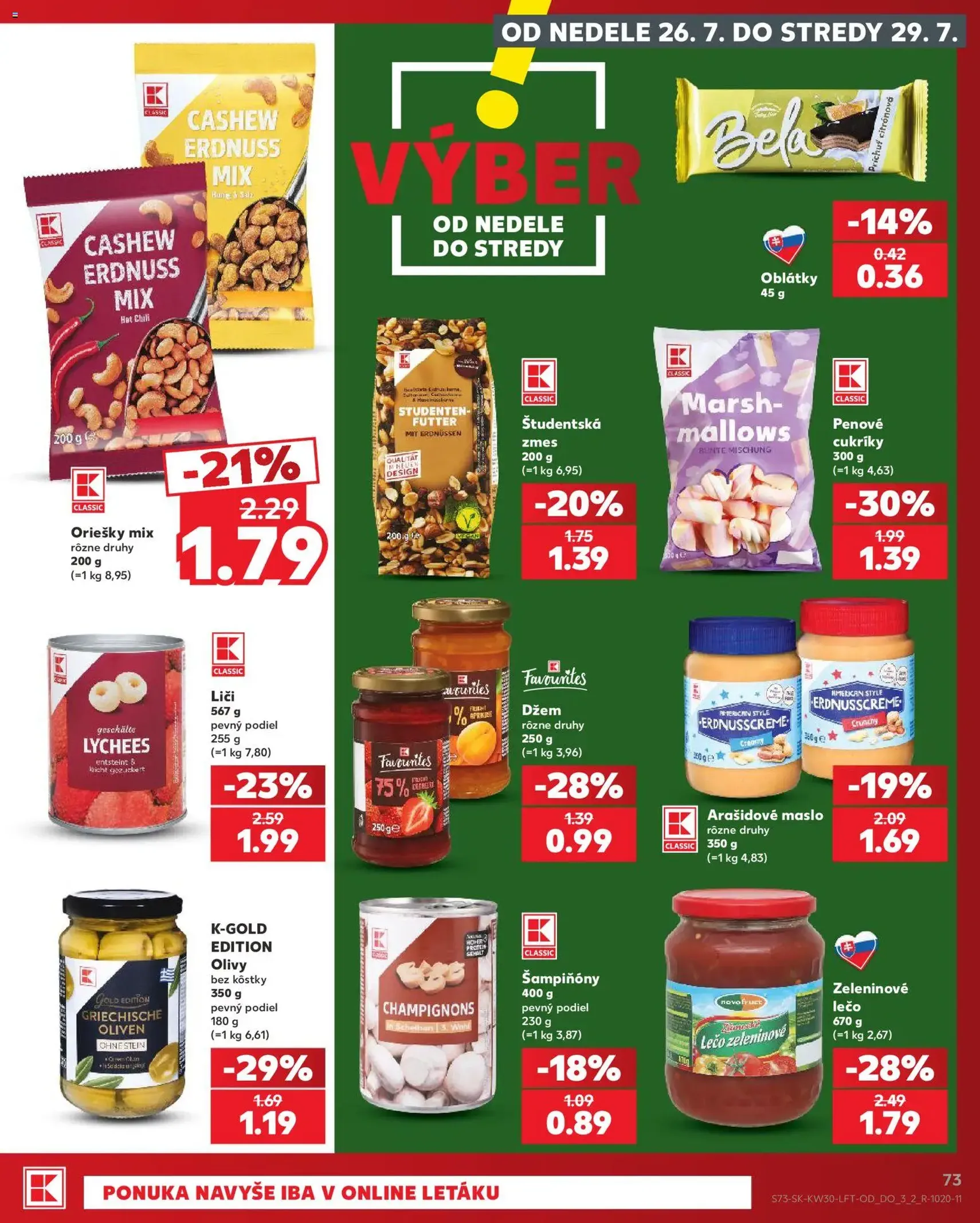Kaufland leták - platný leták od 23.07.2026 strana 73 z 74