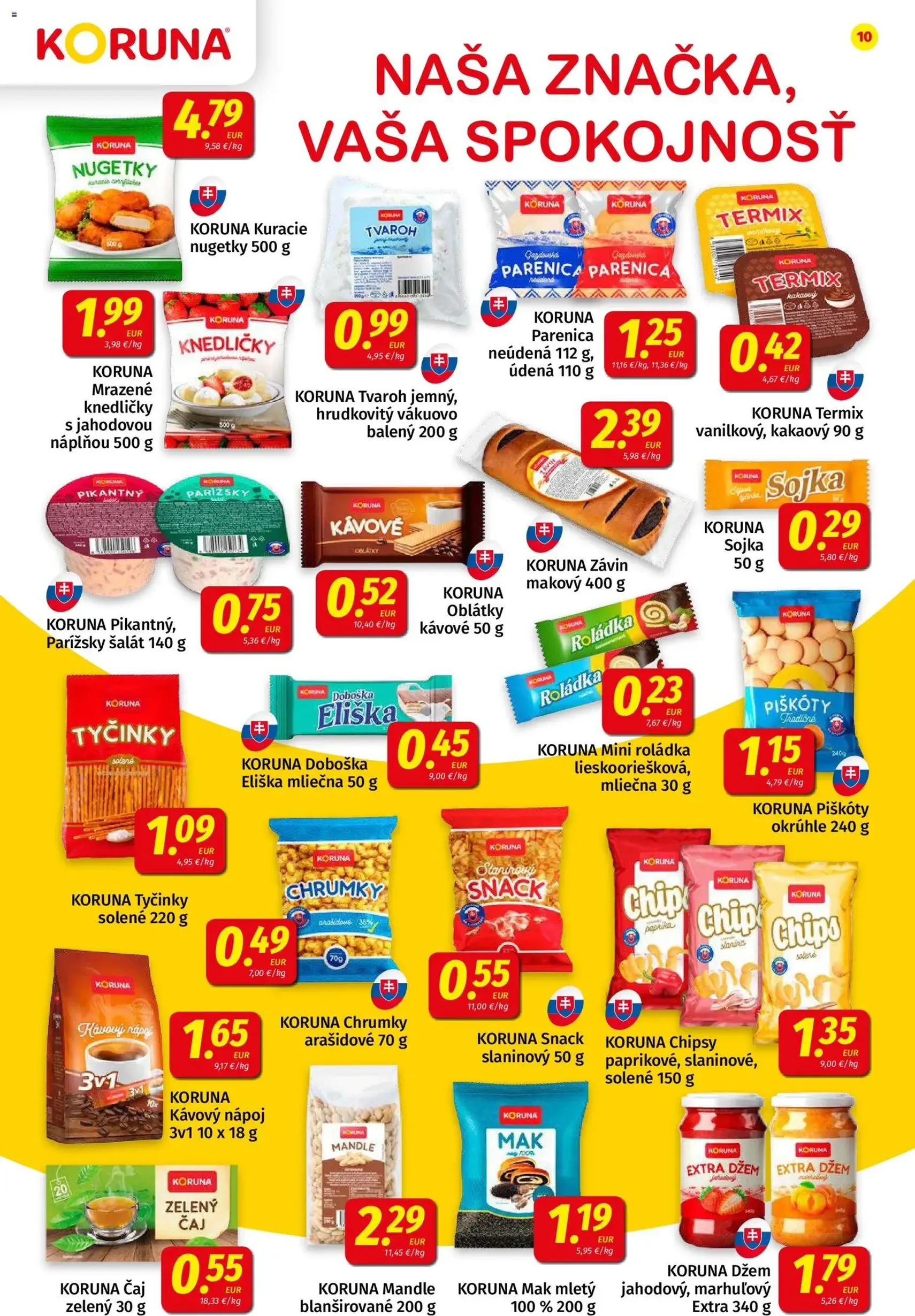 Koruna leták - platný leták od 31.07.2026 strana 10 z 24
