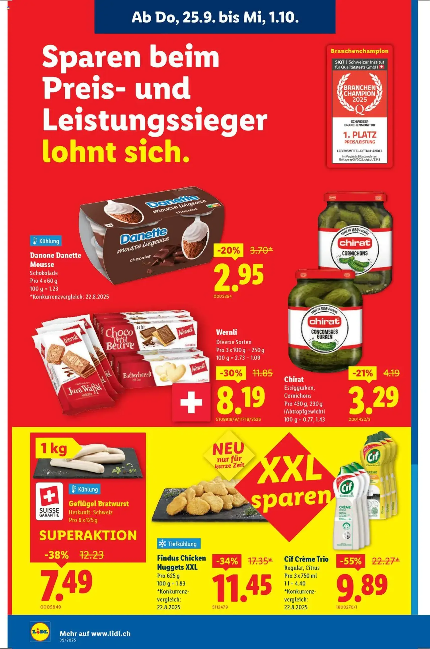 Lidl Aktionen - Gültiger Prospekt ab 25.09.2025, Seite 8 von insgesamt 32