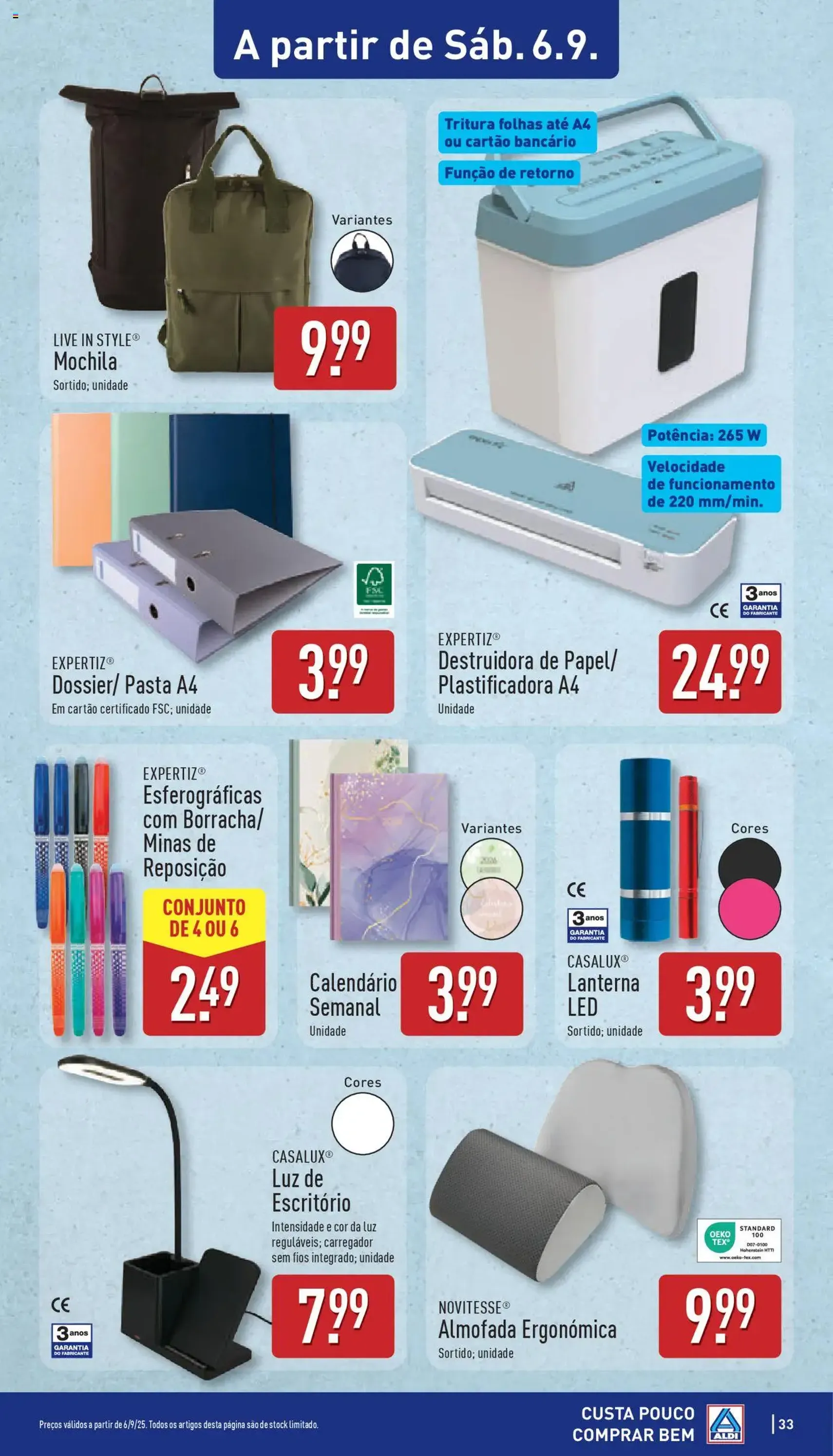 Aldi folheto - folheto válido a partir de 01/09/2025 página 33 de 36 Aldi folheto - folheto válido a partir de 01/09/2025 página 33 de 36