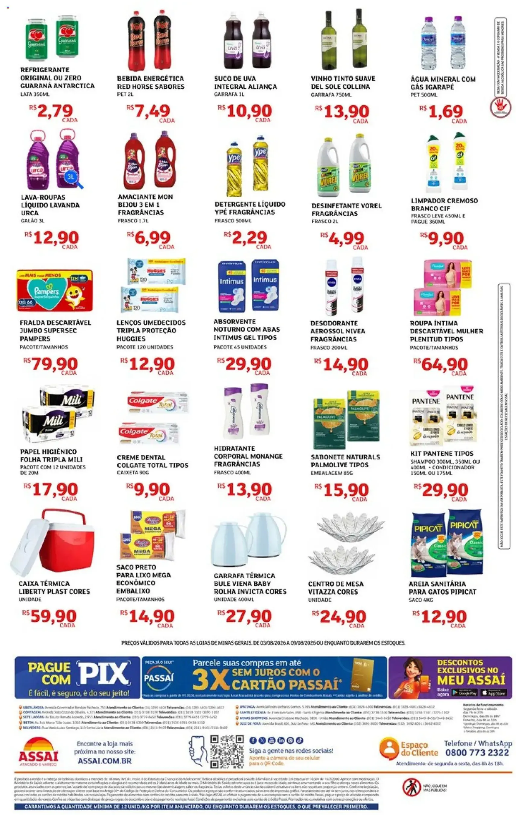 Assaí Atacadista ofertas - folheto válido a partir de 03/08/2026 página 4 de 4