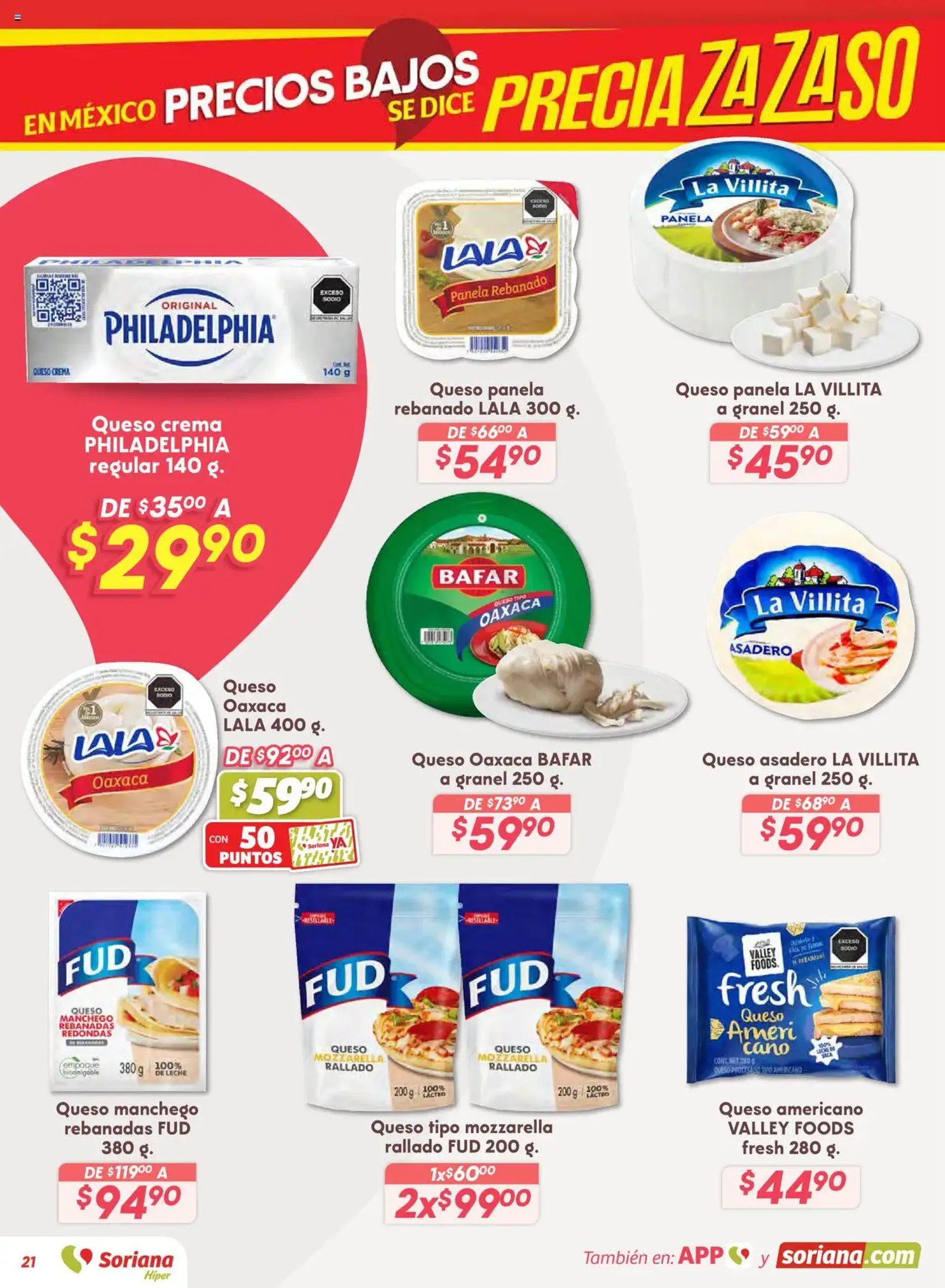 Soriana - Preciazazaso Híper: Ags, Col, Gto, Jal, Mich - folleto válido desde 14/08/2025 página 21 de 55 Soriana - Preciazazaso Híper: Ags, Col, Gto, Jal, Mich - folleto válido desde 14/08/2025 página 21 de 55