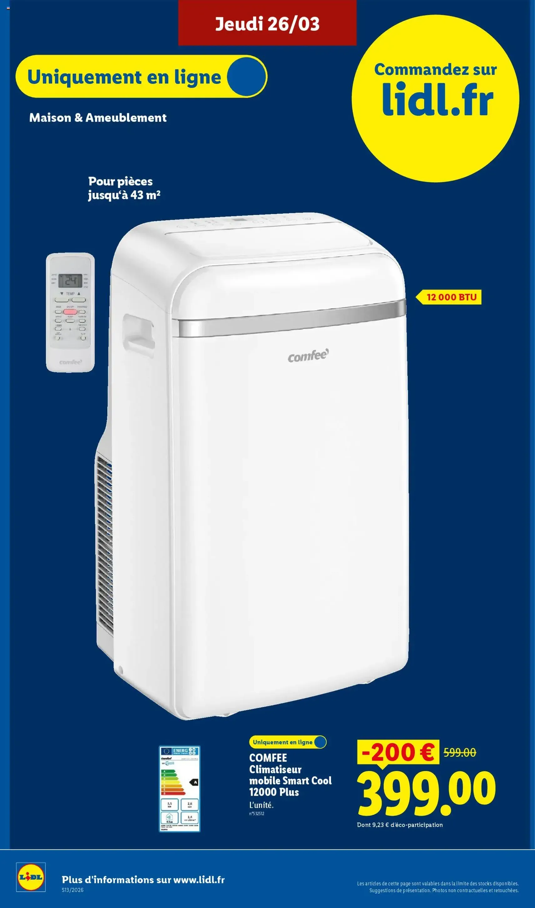 LIDL catalogue semaine 13 - brochure valable à partir du 26/03/2026, page 52 sur 76