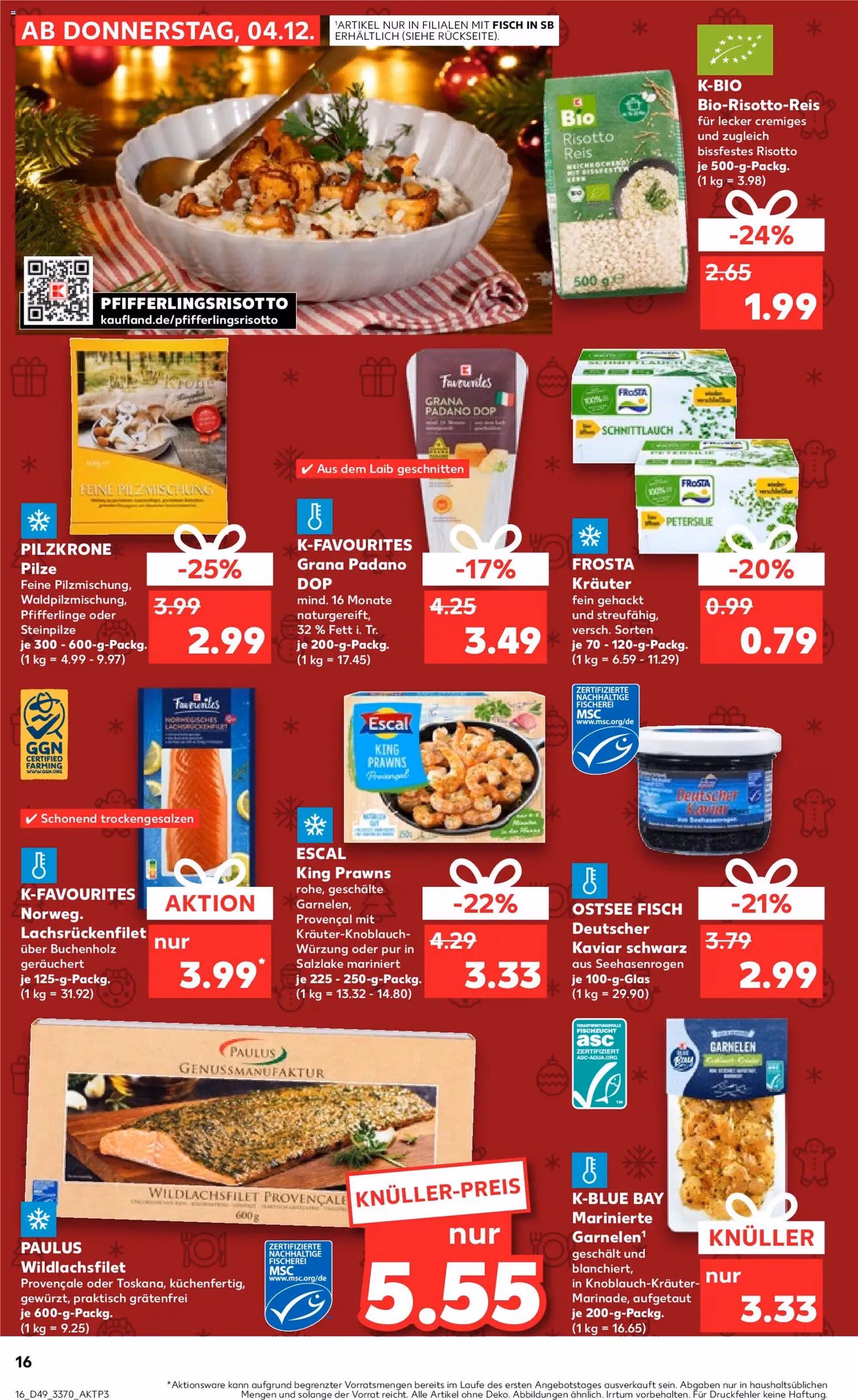 Kaufland Prospekt - Gültiger Prospekt ab 04.12.2025, Seite 16 von insgesamt 66