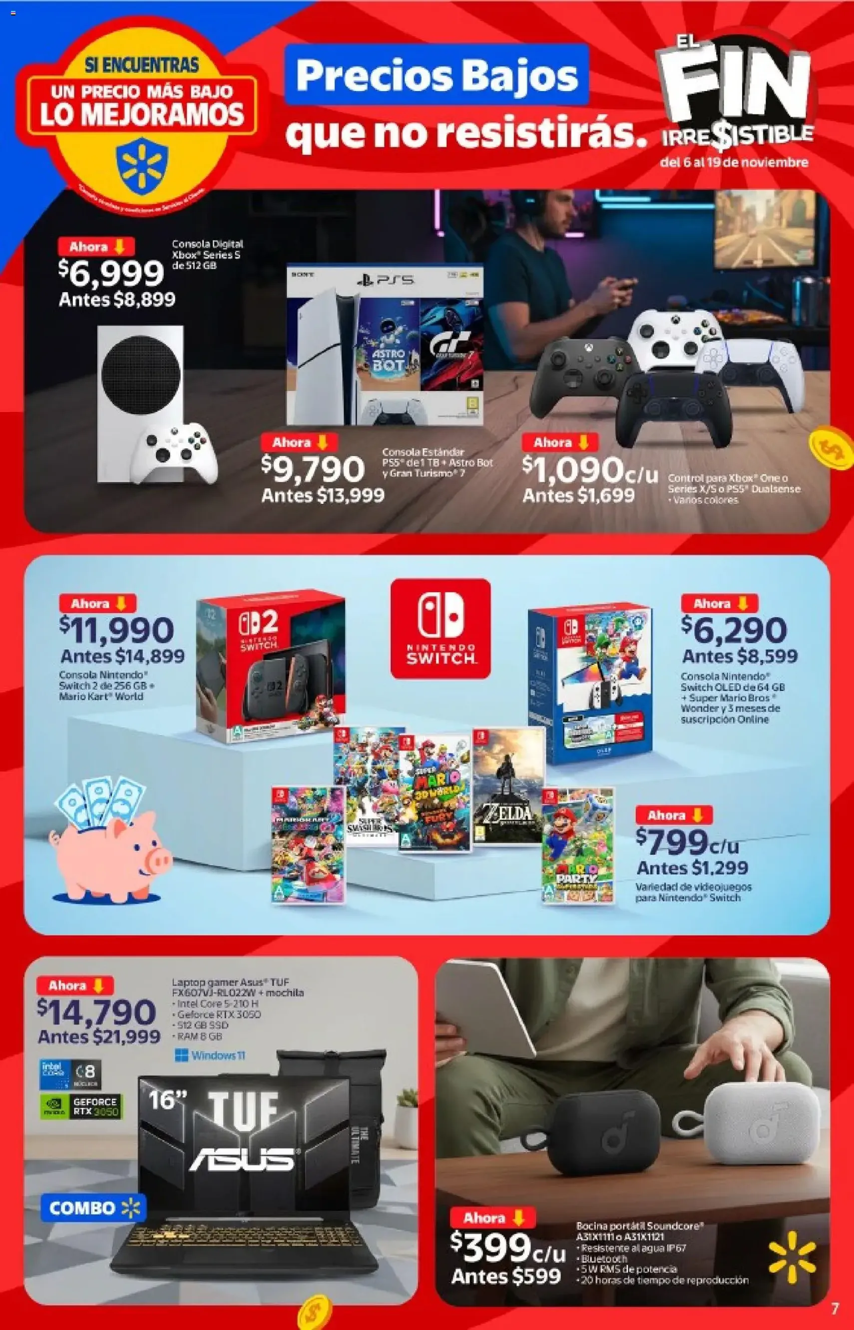 Walmart Buen Fin - folleto válido desde 06/11/2025 página 7 de 24