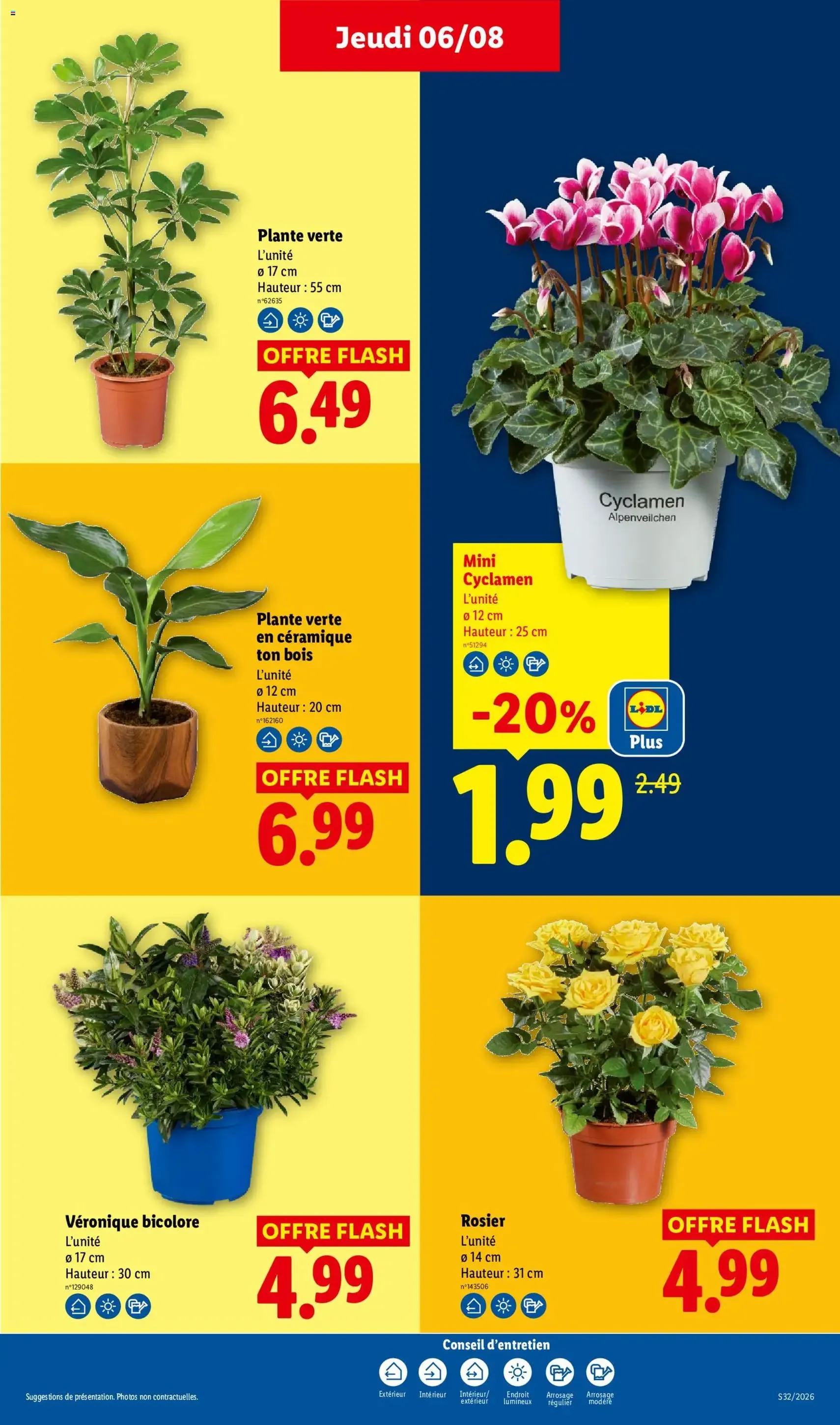 LIDL catalogue - brochure valable à partir du 06/08/2026, page 33 sur 61