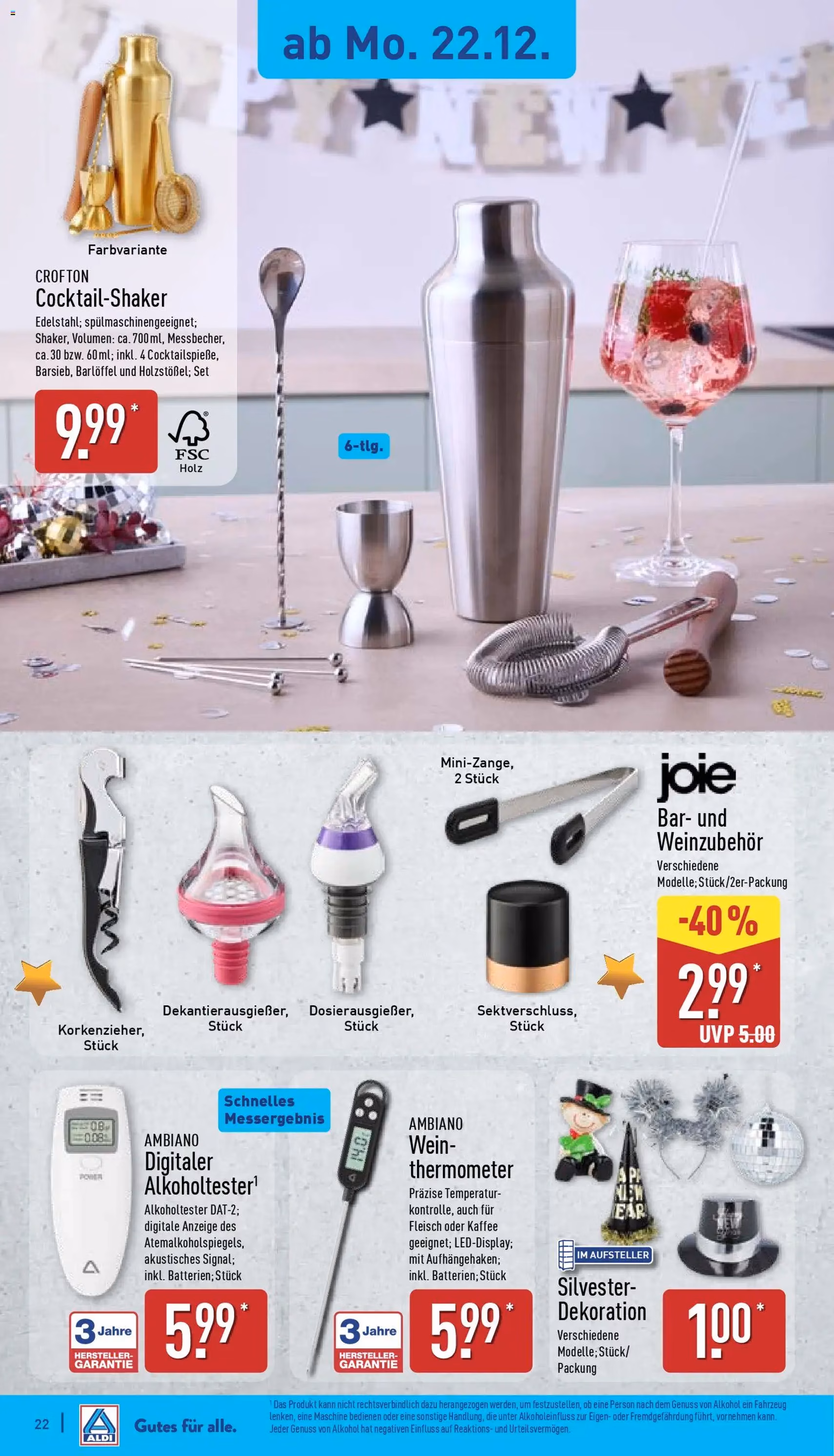 Aldi Prospekt - Gültiger Prospekt ab 22.12.2025, Seite 23 von insgesamt 37