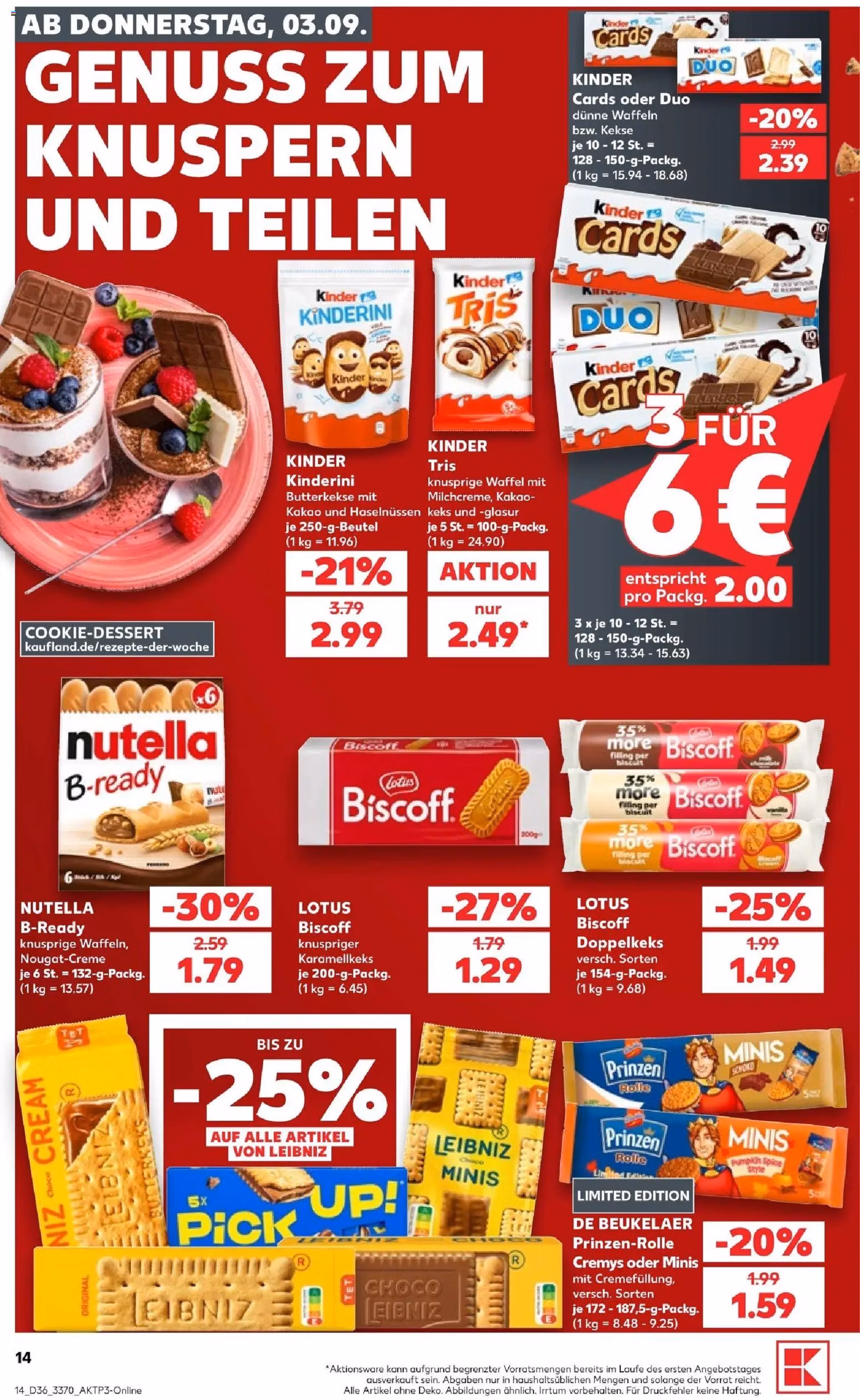 Kaufland Prospekt - Gültiger Prospekt ab 03.09.2026, Seite 16 von insgesamt 62