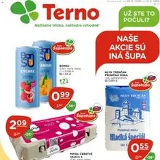 Terno leták - náhľad letáku platný od 20.08.2026