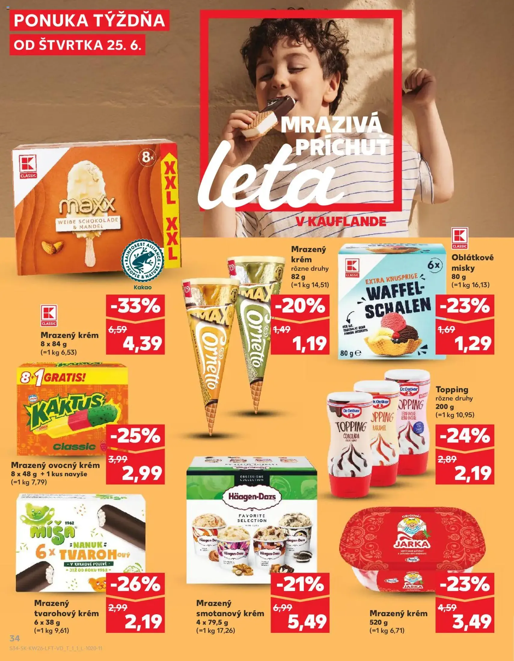 Kaufland SK akciós újság - 2026.06.25. érvényes szórólap 34 oldal 84 oldalból