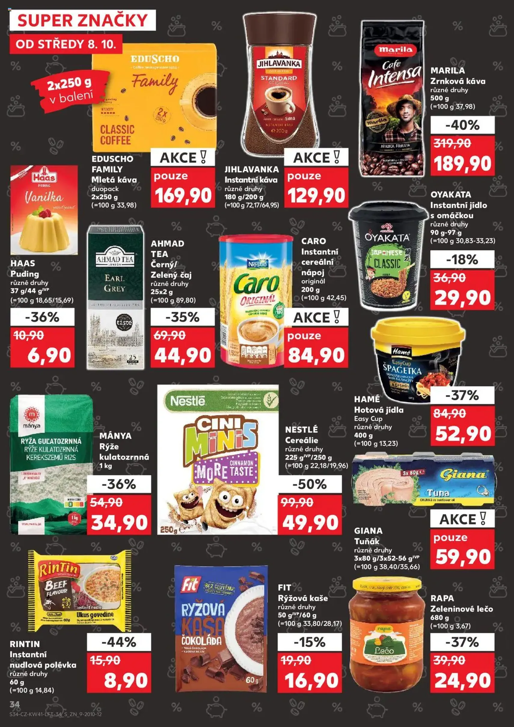 Kaufland leták - platný leták od 08.10.2025 strana 34 z 90