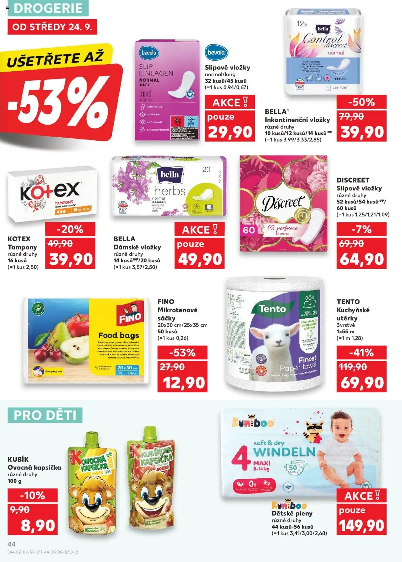 Kaufland leták - platný leták od 24.09.2025 strana 44 z 90