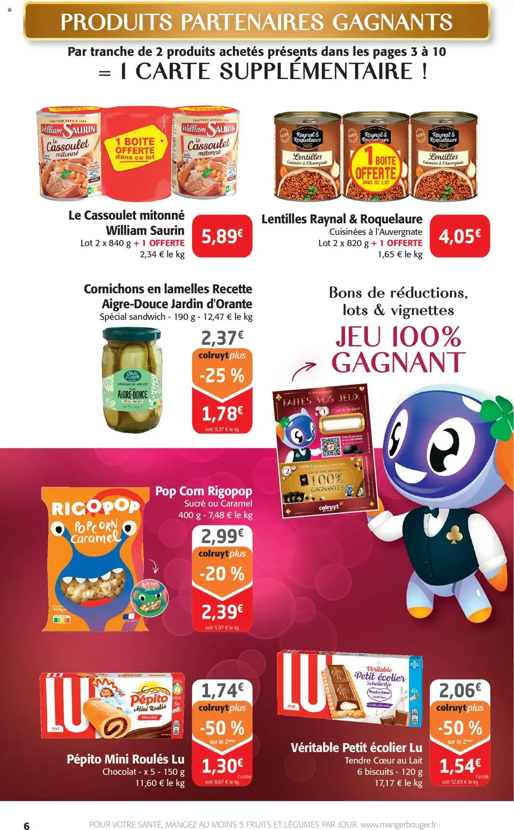 Colruyt catalogue - brochure valable à partir du 22/10/2025, page 6 sur 35 Colruyt catalogue - brochure valable à partir du 22/10/2025, page 6 sur 35