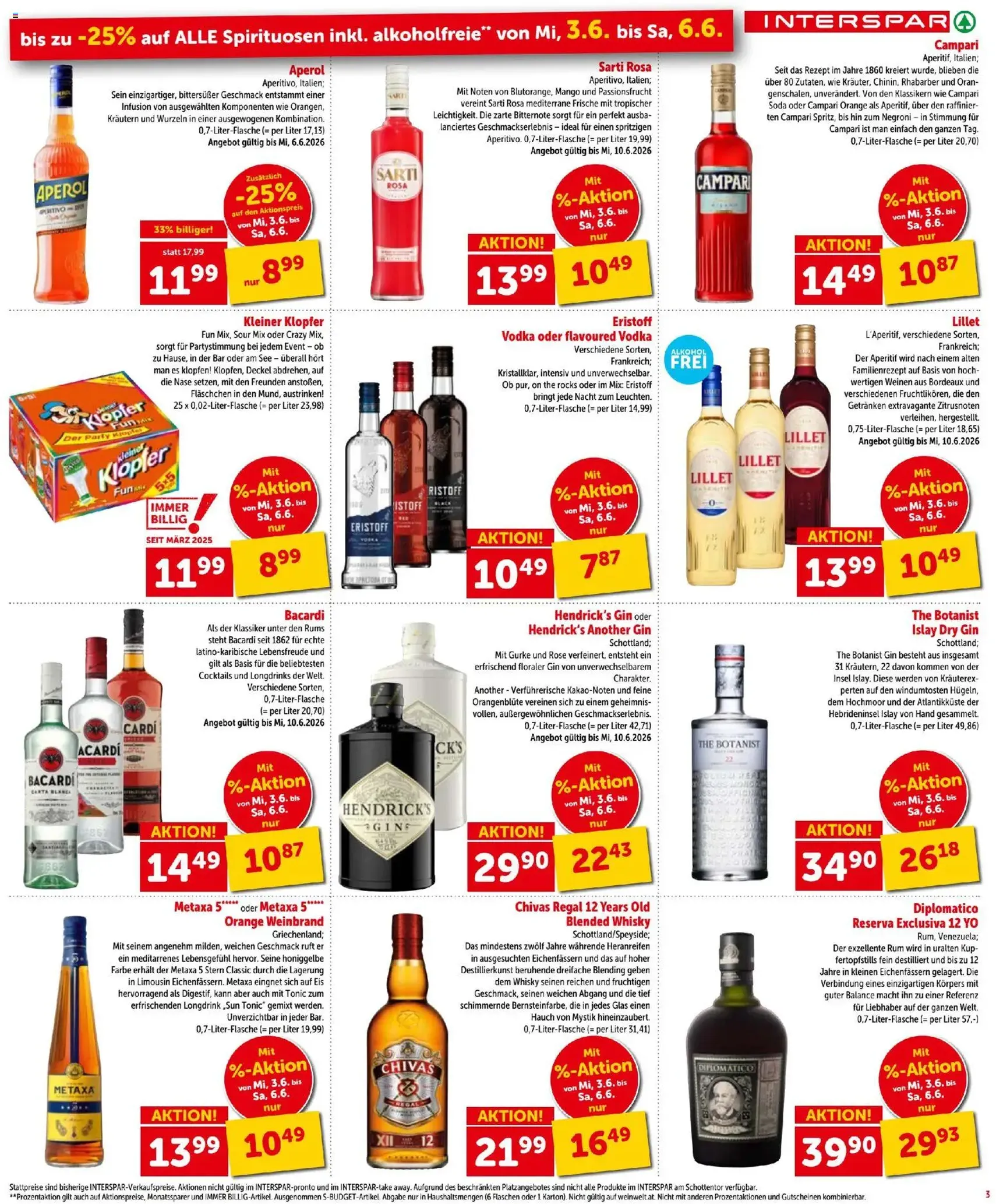 Interspar Flugblatt - Gültiger Prospekt ab 03.06.2026, Seite 3 von insgesamt 20