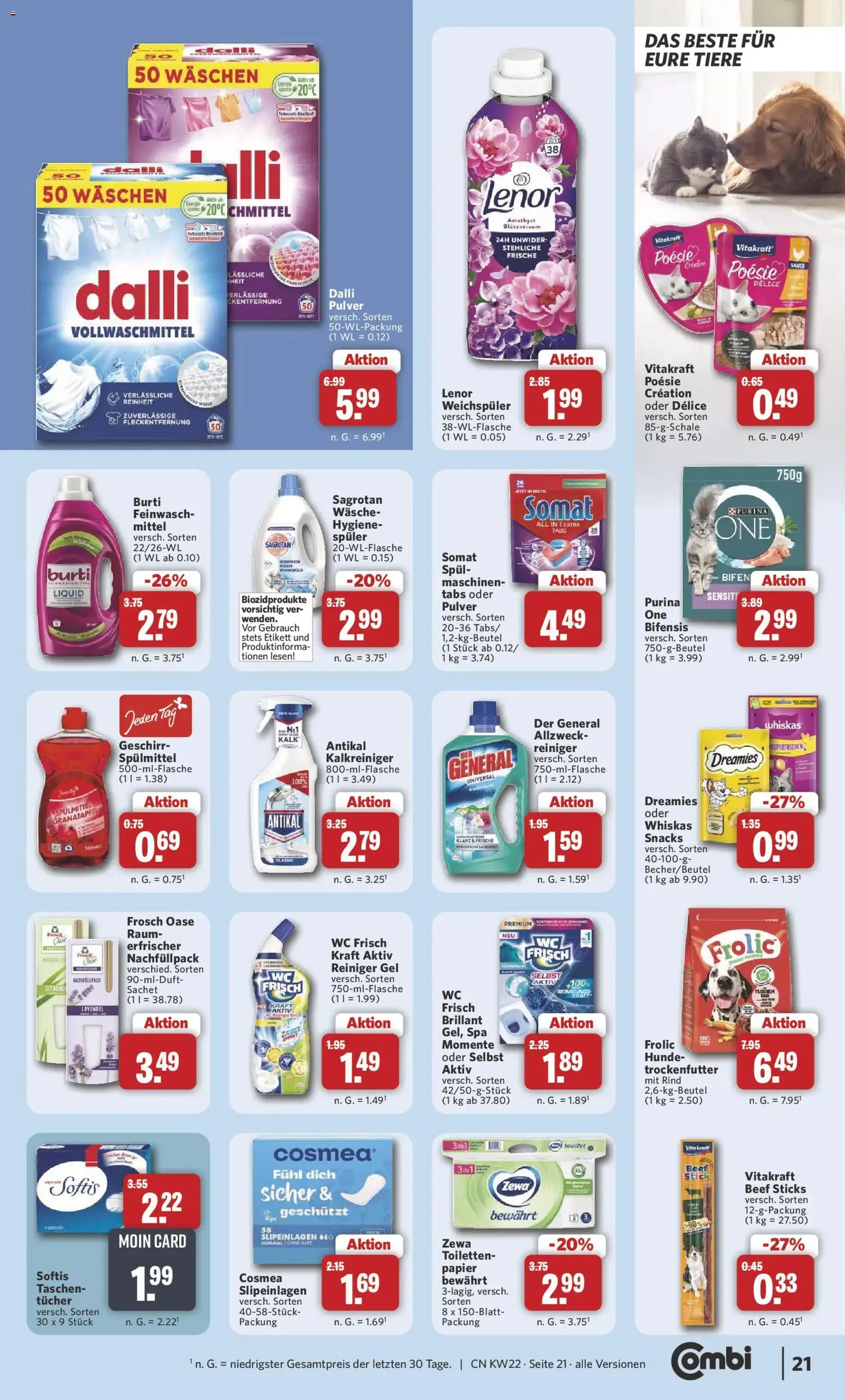 Combi Prospekt - Gültiger Prospekt ab 26.05.2026, Seite 21 von insgesamt 32
