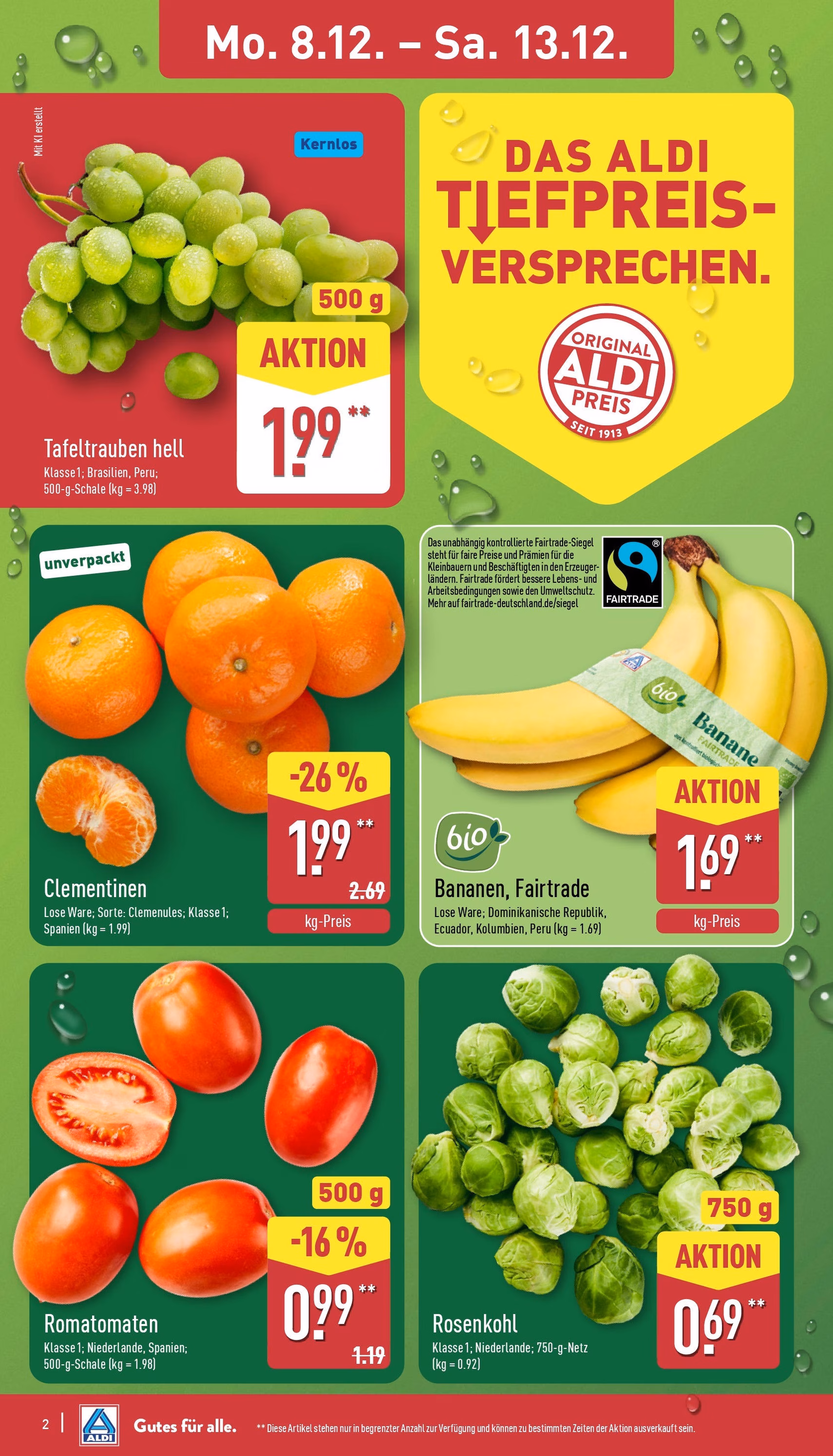 Aldi Prospekt - Gültiger Prospekt ab 08.12.2025, Seite 3 von insgesamt 47