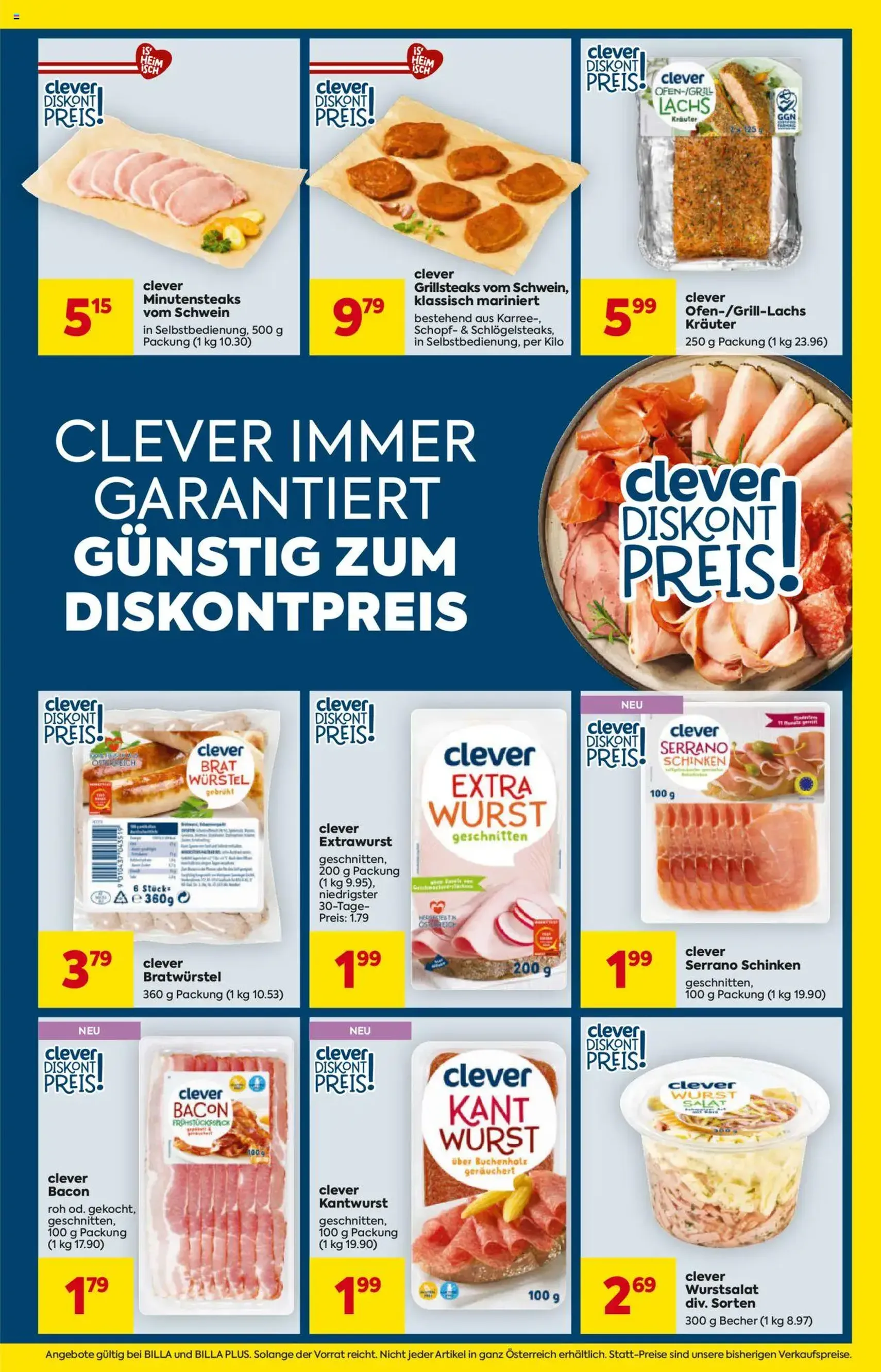 Billa Flugblatt - Gültiger Prospekt ab 24.07.2025, Seite 3 von insgesamt 16