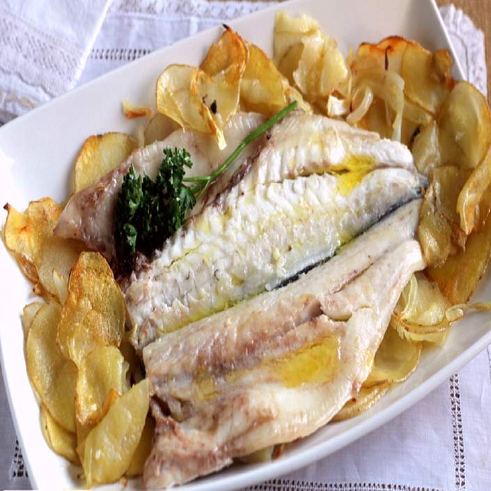 Lubina al horno