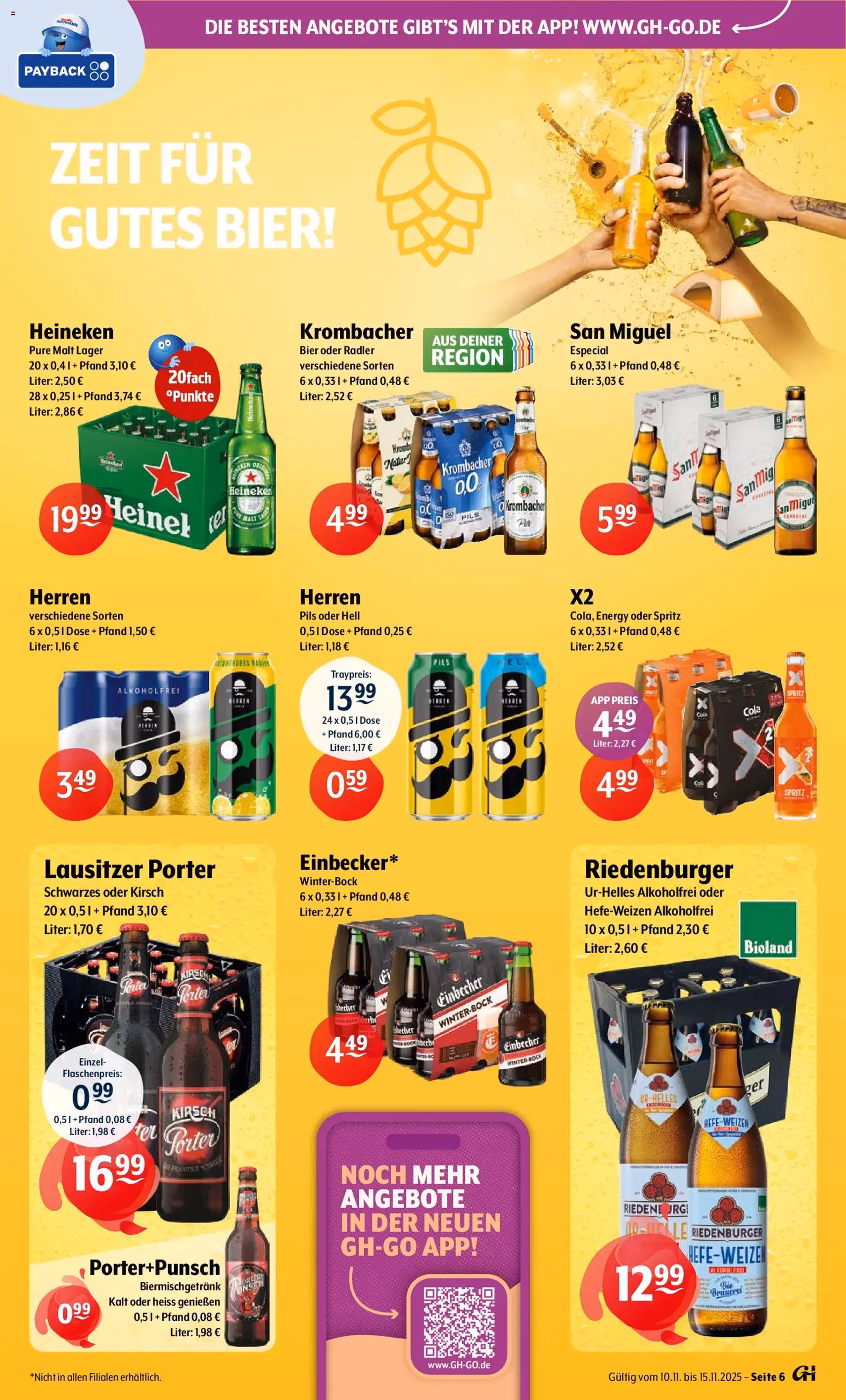 Trink und Spare Prospekt - Gültiger Prospekt ab 10.11.2025, Seite 6 von insgesamt 10