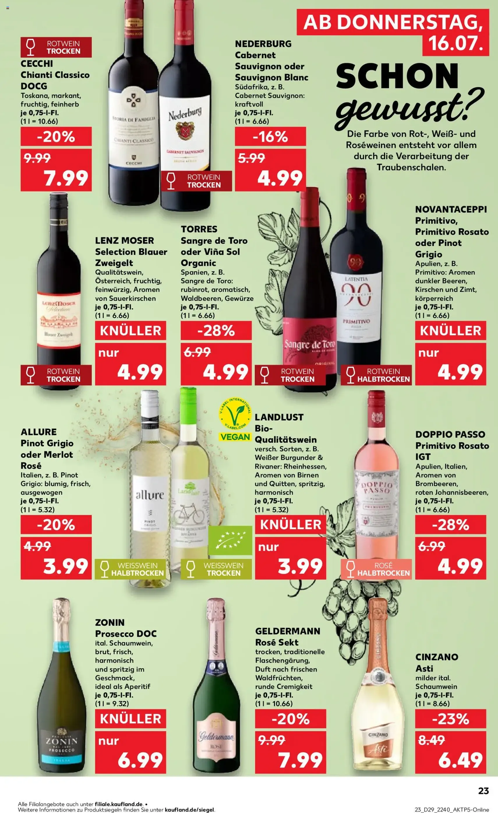 Kaufland DE -DE Folder - geldige folder vanaf 16-07-2026 pagina 23 van 56