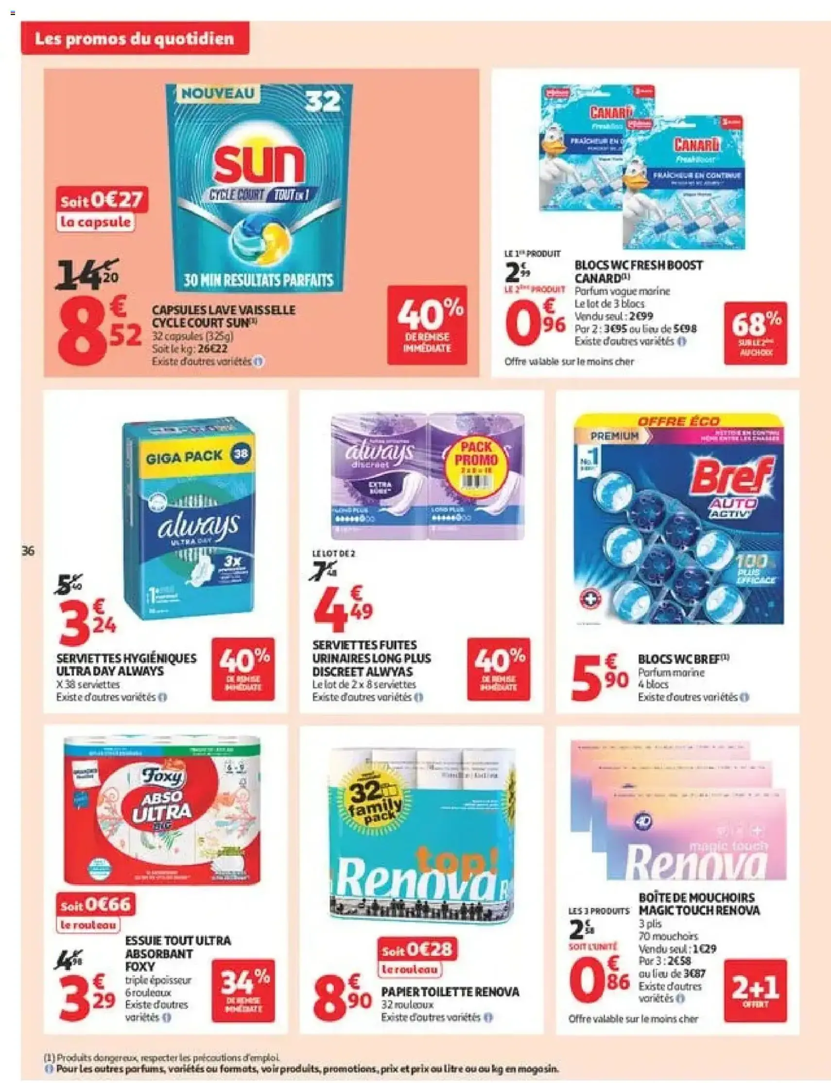 Auchan prospectus - brochure valable à partir du 28/07/2026, page 36 sur 54