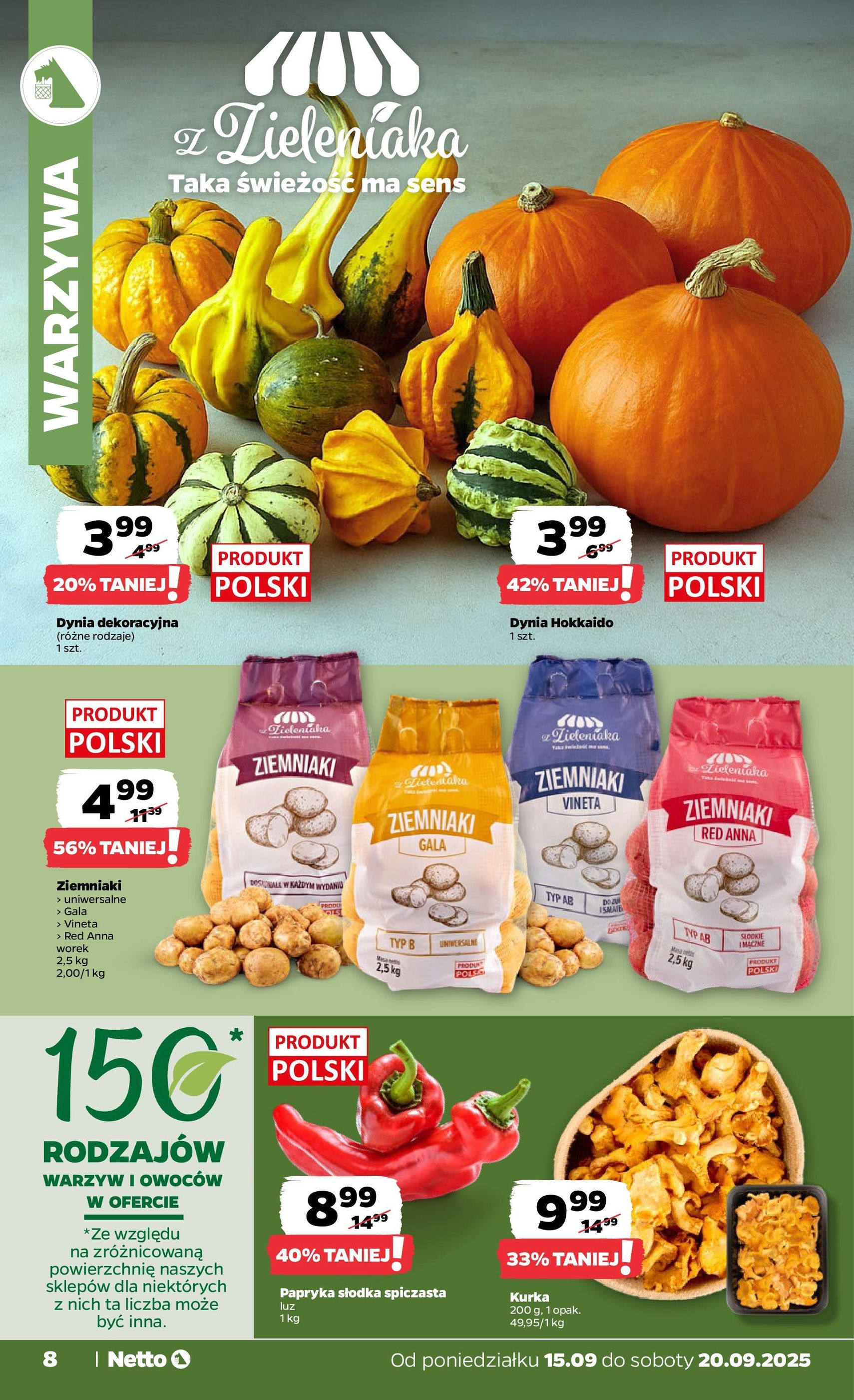 Netto gazetka - Spożywcza - ważny gazetka od 15.09.2025 strona 8 z 34 Netto gazetka - Spożywcza - ważny gazetka od 15.09.2025 strona 8 z 34