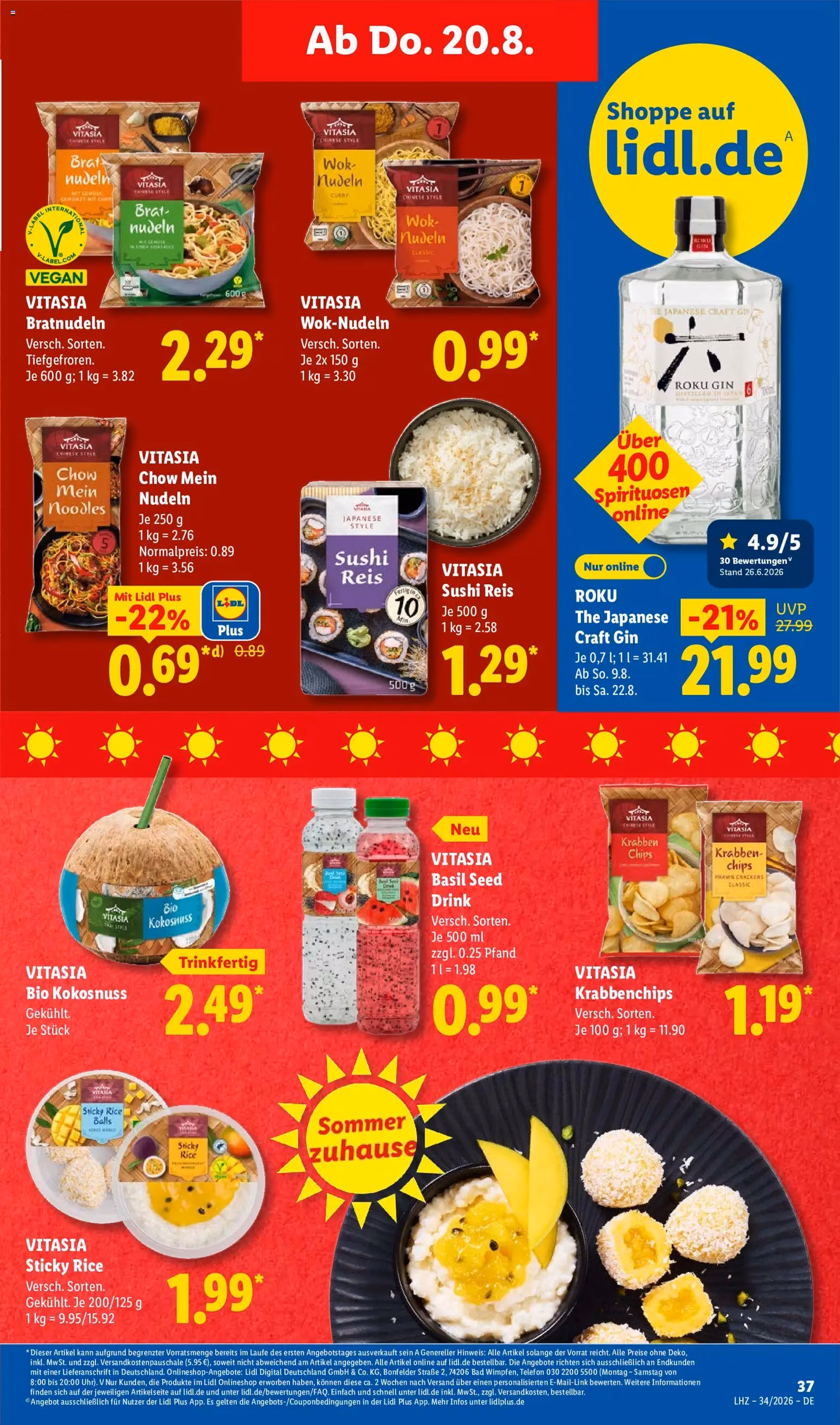 Lidl Prospekt - Gültiger Prospekt ab 17.08.2026, Seite 59 von insgesamt 72