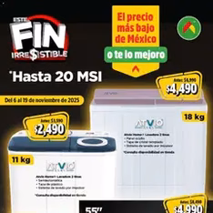 Vista previa del folleto Bodega Aurrerá Buen Fin válido desde 06/11/2025