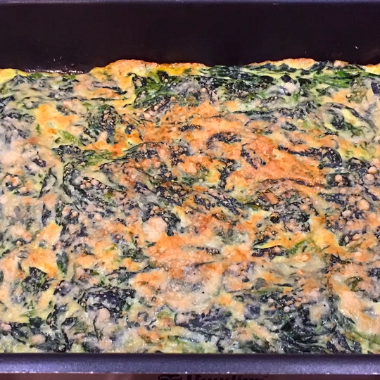 Anteprima ricetta Frittata di spinaci al forno