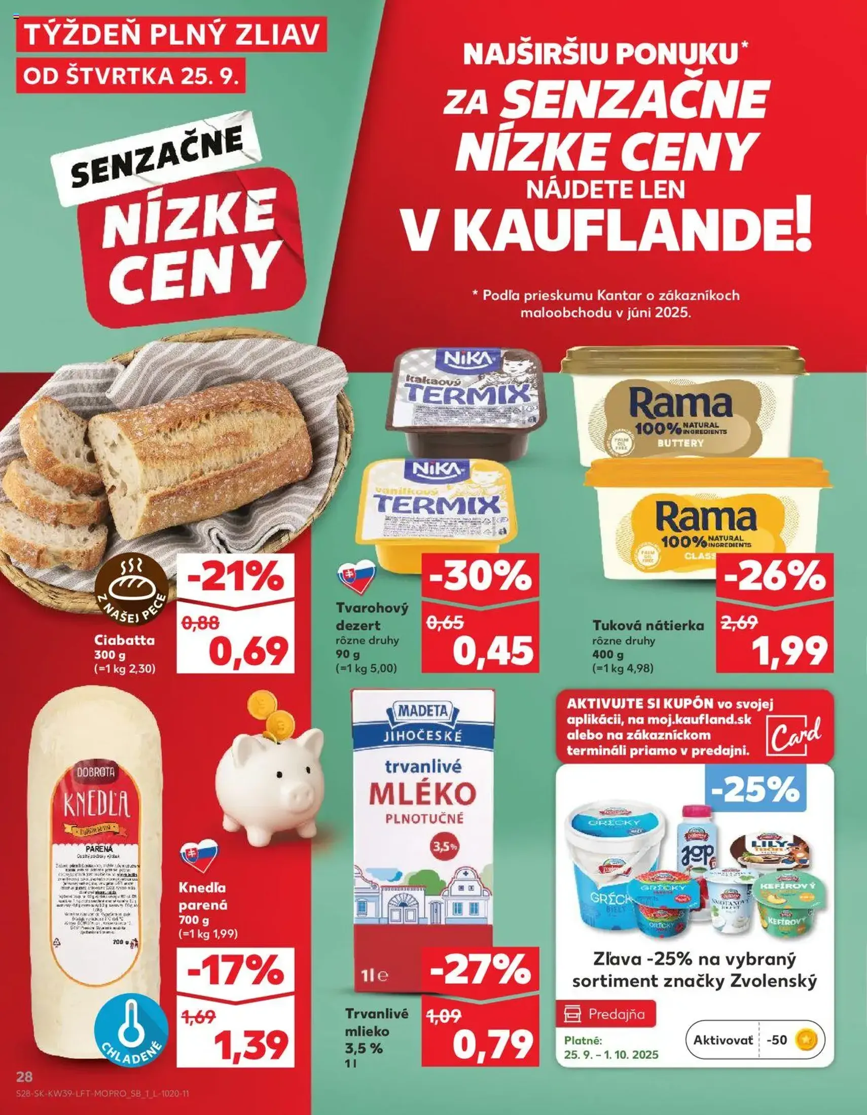 Kaufland Bratislava-Avion - platný leták od 25.09.2025 strana 28 z 78
