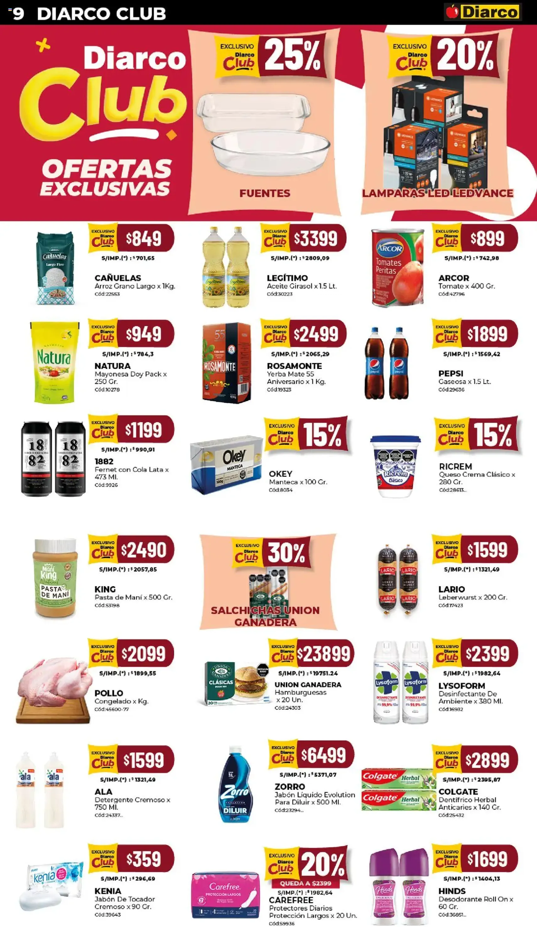 Diarco ofertas - folleto válido desde 06/10/2025 página 9 de 22 Diarco ofertas - folleto válido desde 06/10/2025 página 9 de 22
