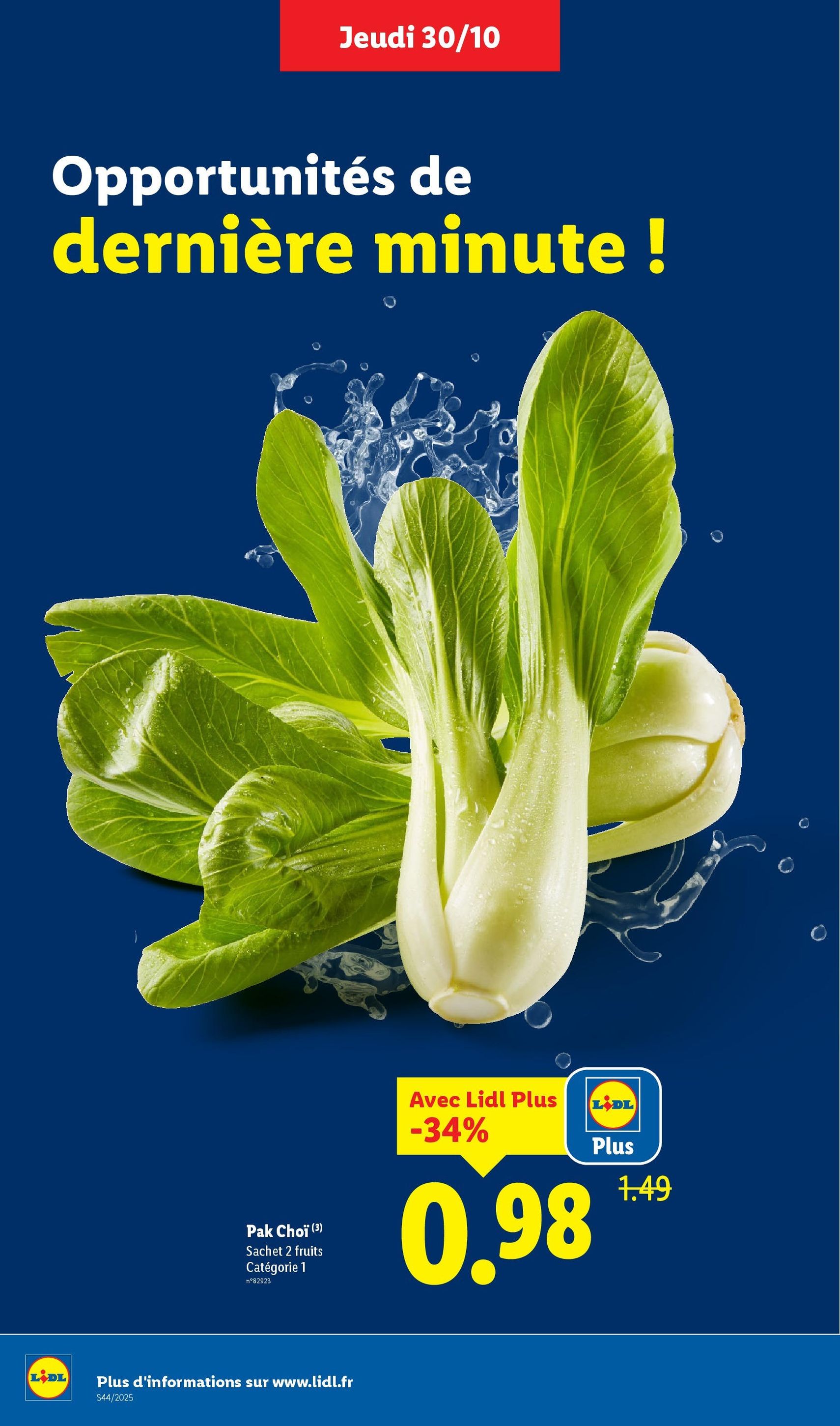 LIDL catalogue semaine 44 - brochure valable à partir du 30/10/2025, page 4 sur 82