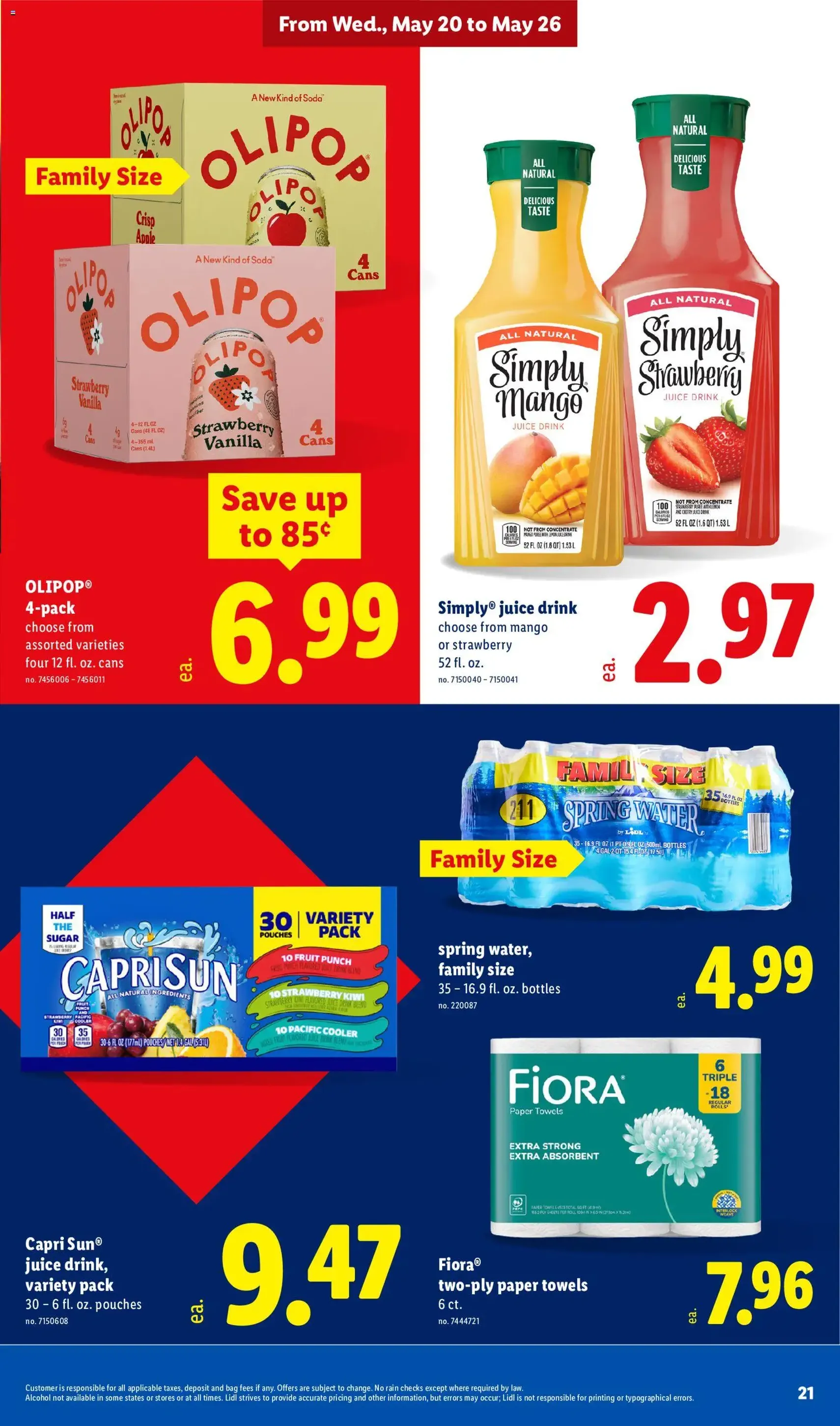 Lidl Weekly Ad - valid flyer from 05/20/2026, page 21 of 38